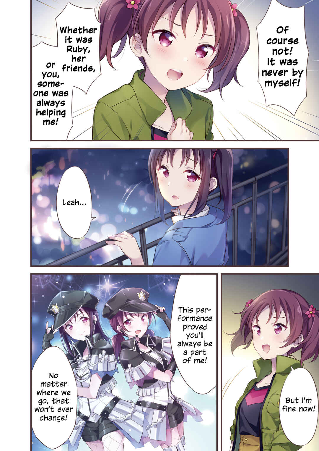 Page 14 Chapter 2 Love Live! Sunshine!! The School Idol Movie Over the Rainbow Comic Anthology Saint Snow