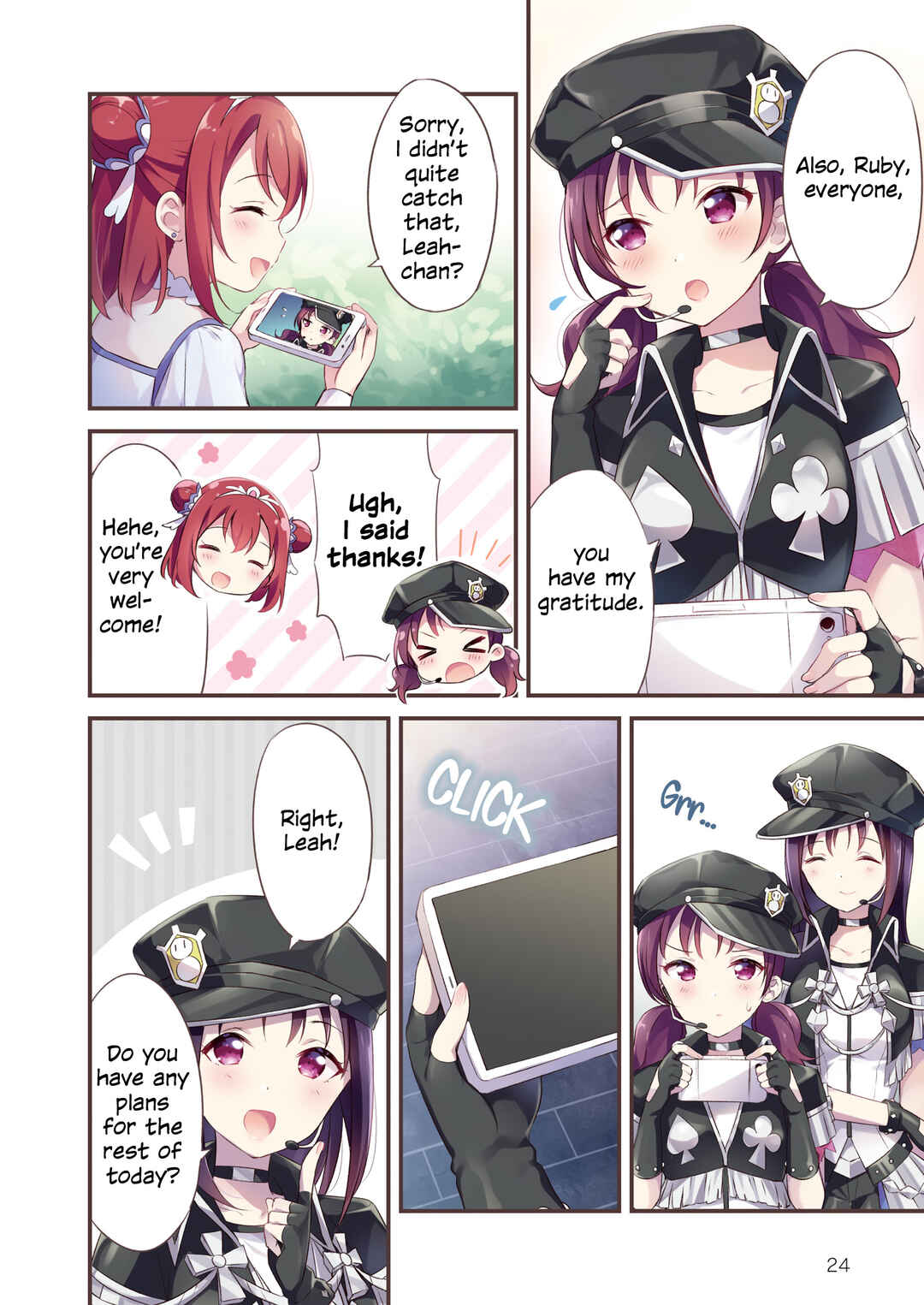 Page 2 Chapter 2 Love Live! Sunshine!! The School Idol Movie Over the Rainbow Comic Anthology Saint Snow
