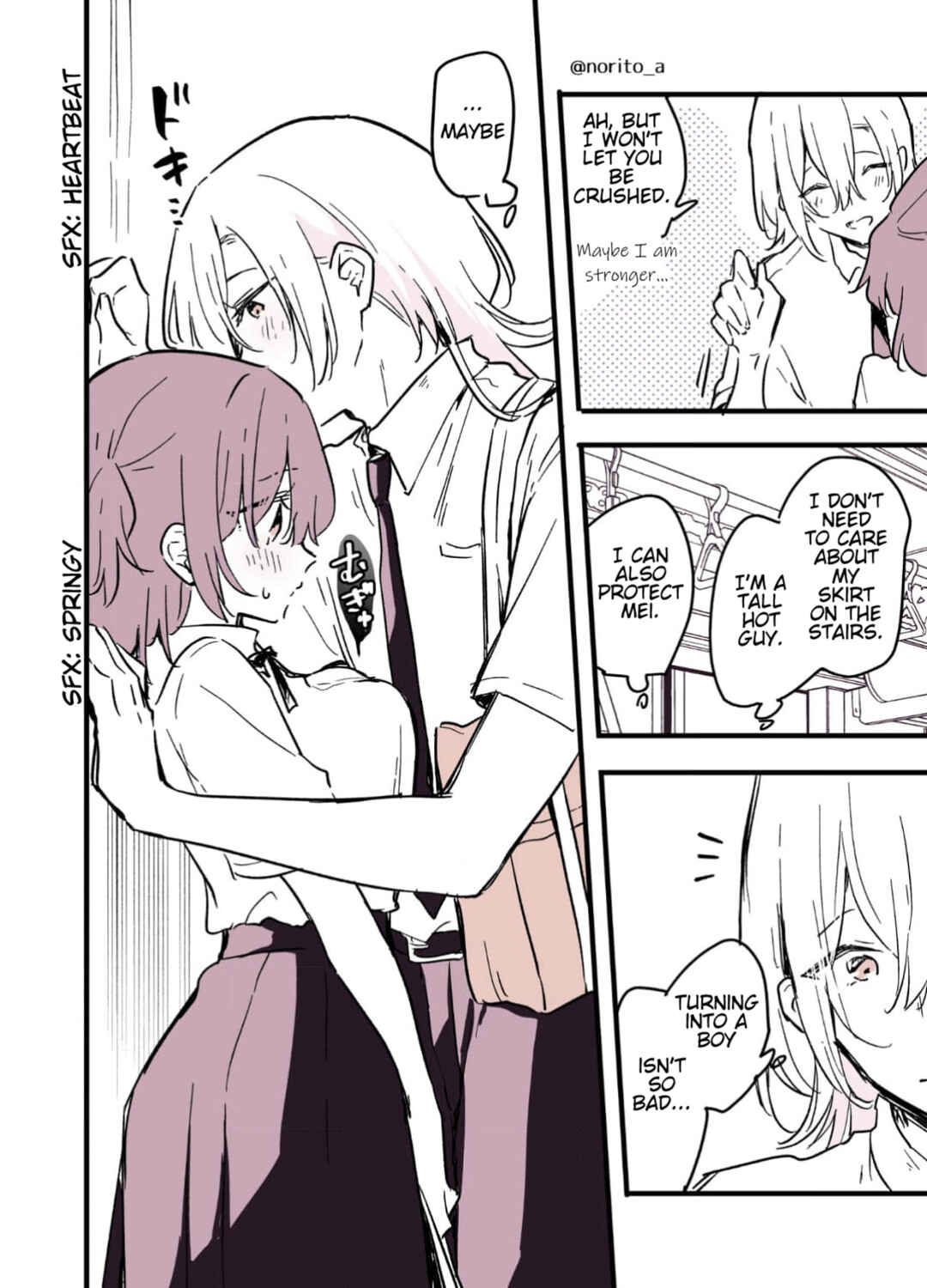 Page 2 Chapter 3 Otokonoko ni Nacchatta Joshikousei