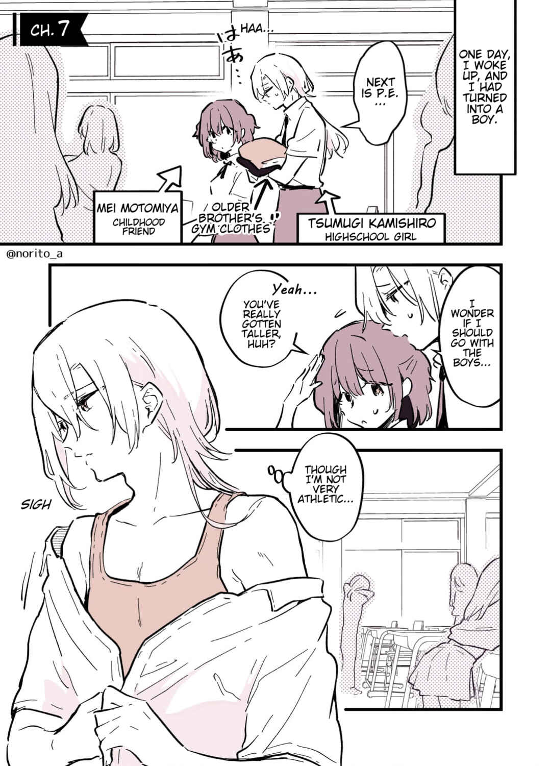 Page 1 Chapter 7 Otokonoko ni Nacchatta Joshikousei