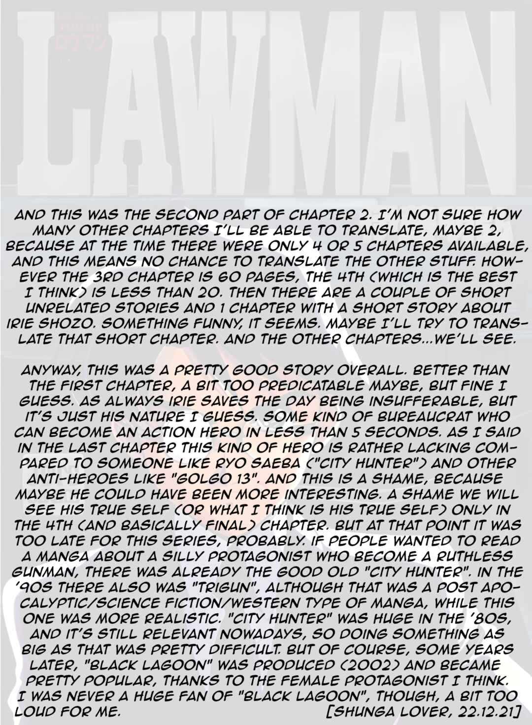 Page 60 Chapter 2 LAWMAN