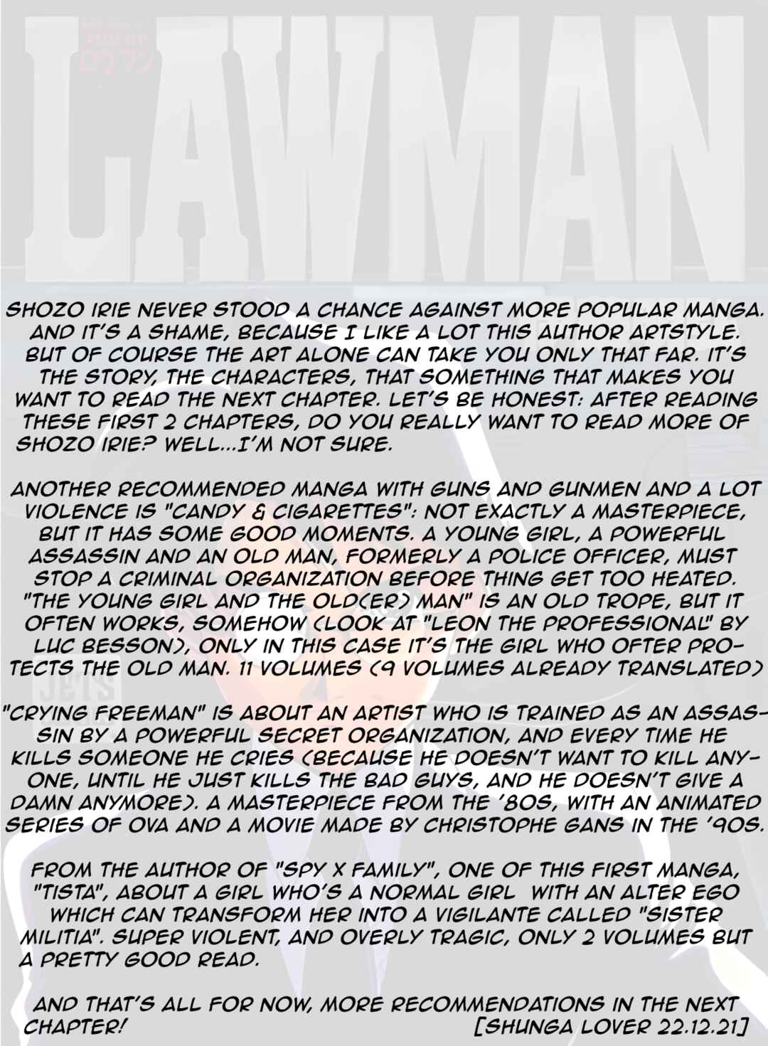 Page 61 Chapter 2 LAWMAN