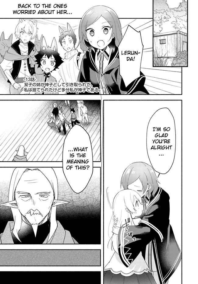 Page 1 Chapter 13 Futago no Ane ga Miko to shite Hikitorarete, Watashi wa Suterareta kedo Tabun Watashi ga Miko de aru.