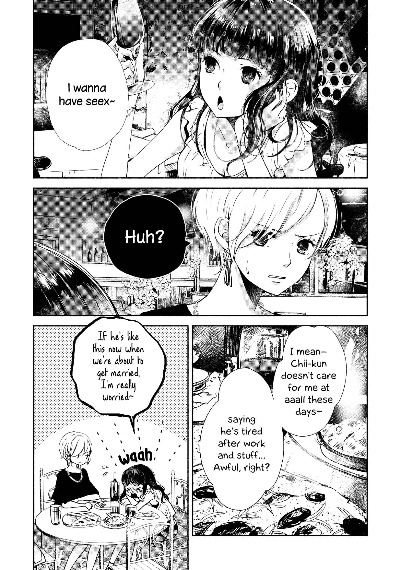 Page 3 Chapter 4 Akaneiro no Kisu wa Okujou de