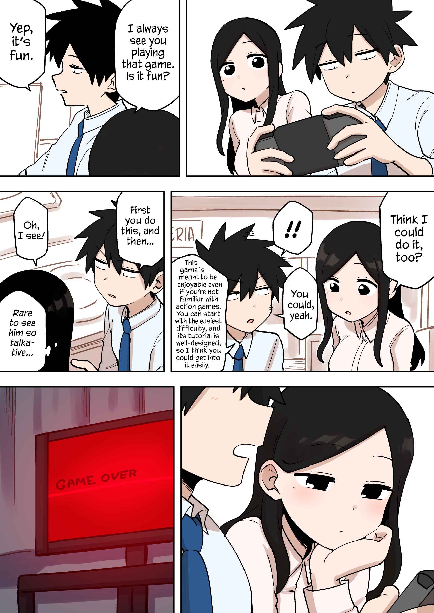 Page 1 Chapter 165 Senpai ga Uzai Kouhai no Hanashi