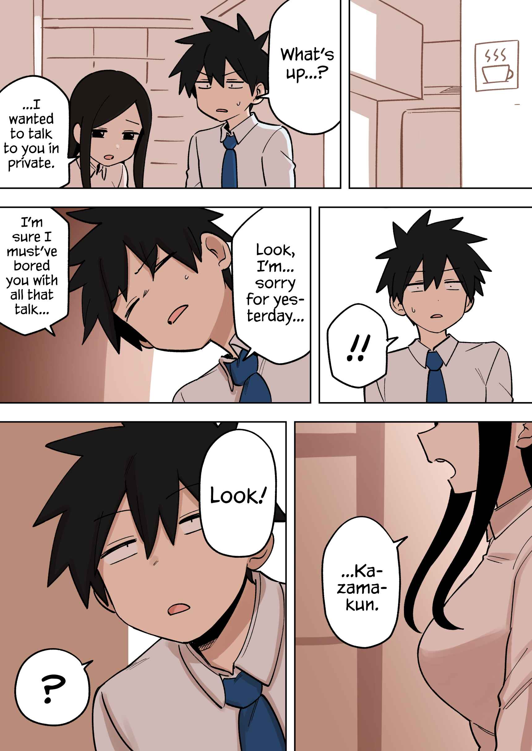 Page 3 Chapter 165 Senpai ga Uzai Kouhai no Hanashi