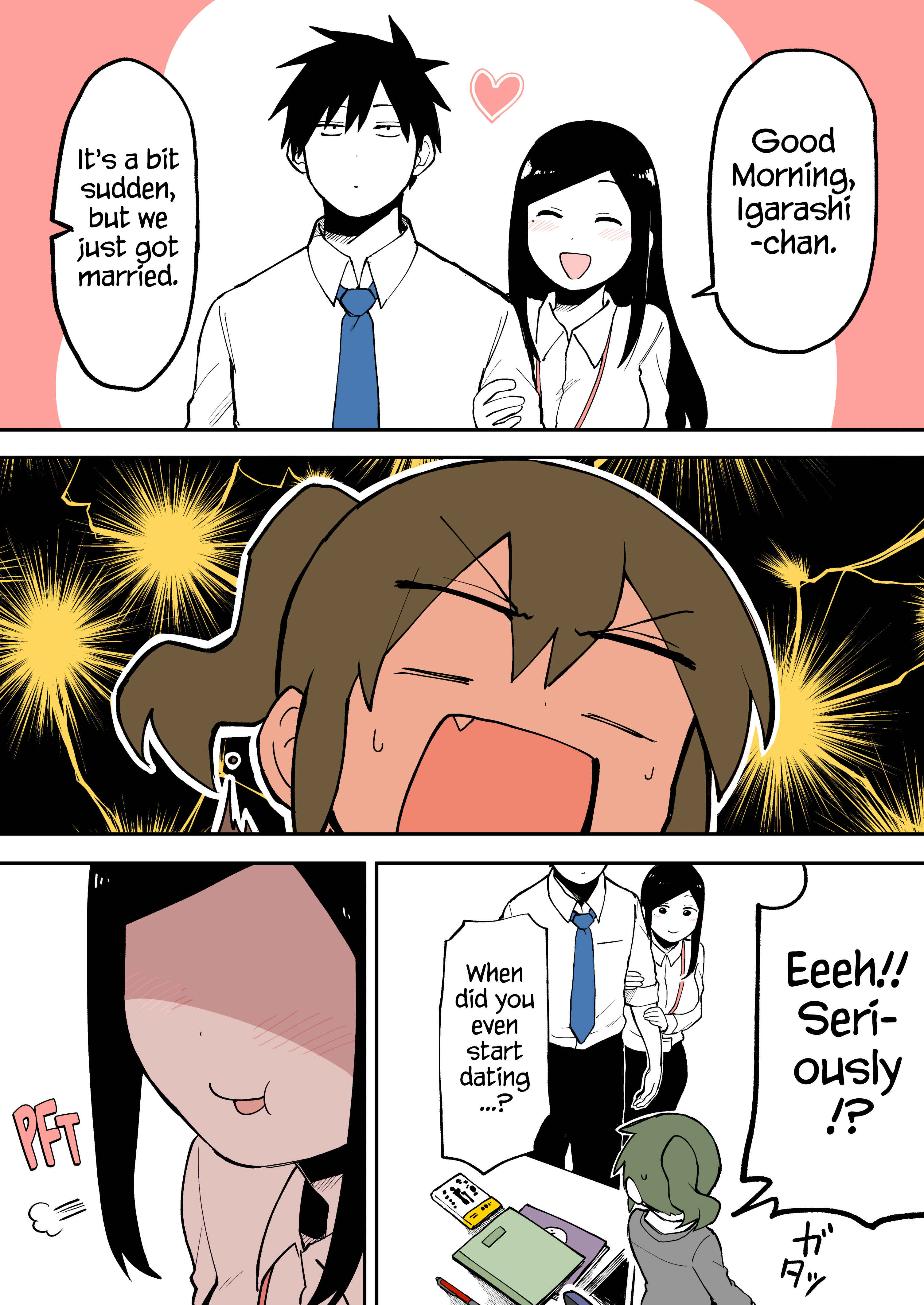 Page 1 Chapter 27 Senpai ga Uzai Kouhai no Hanashi