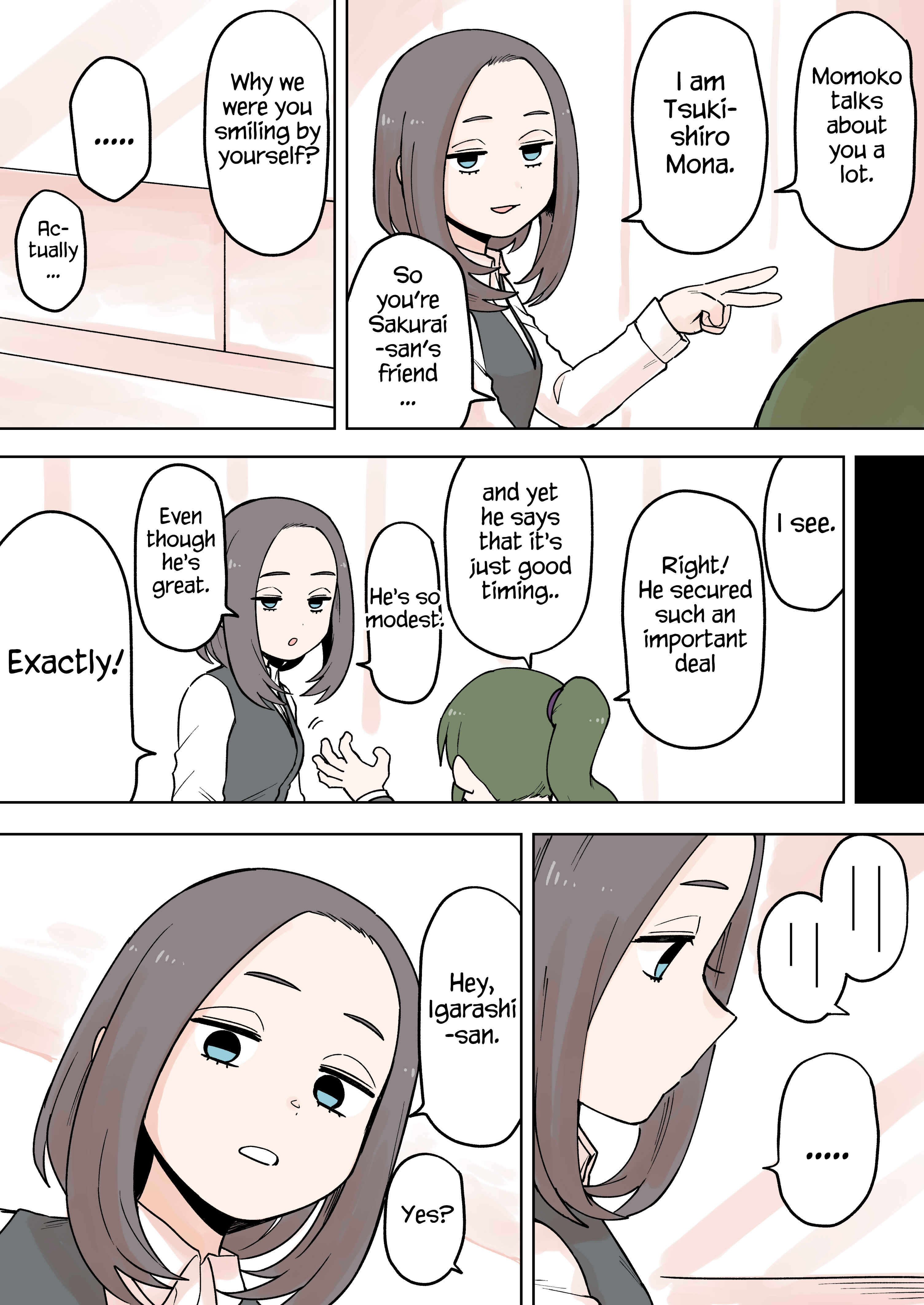 Page 3 Chapter 73 Senpai ga Uzai Kouhai no Hanashi