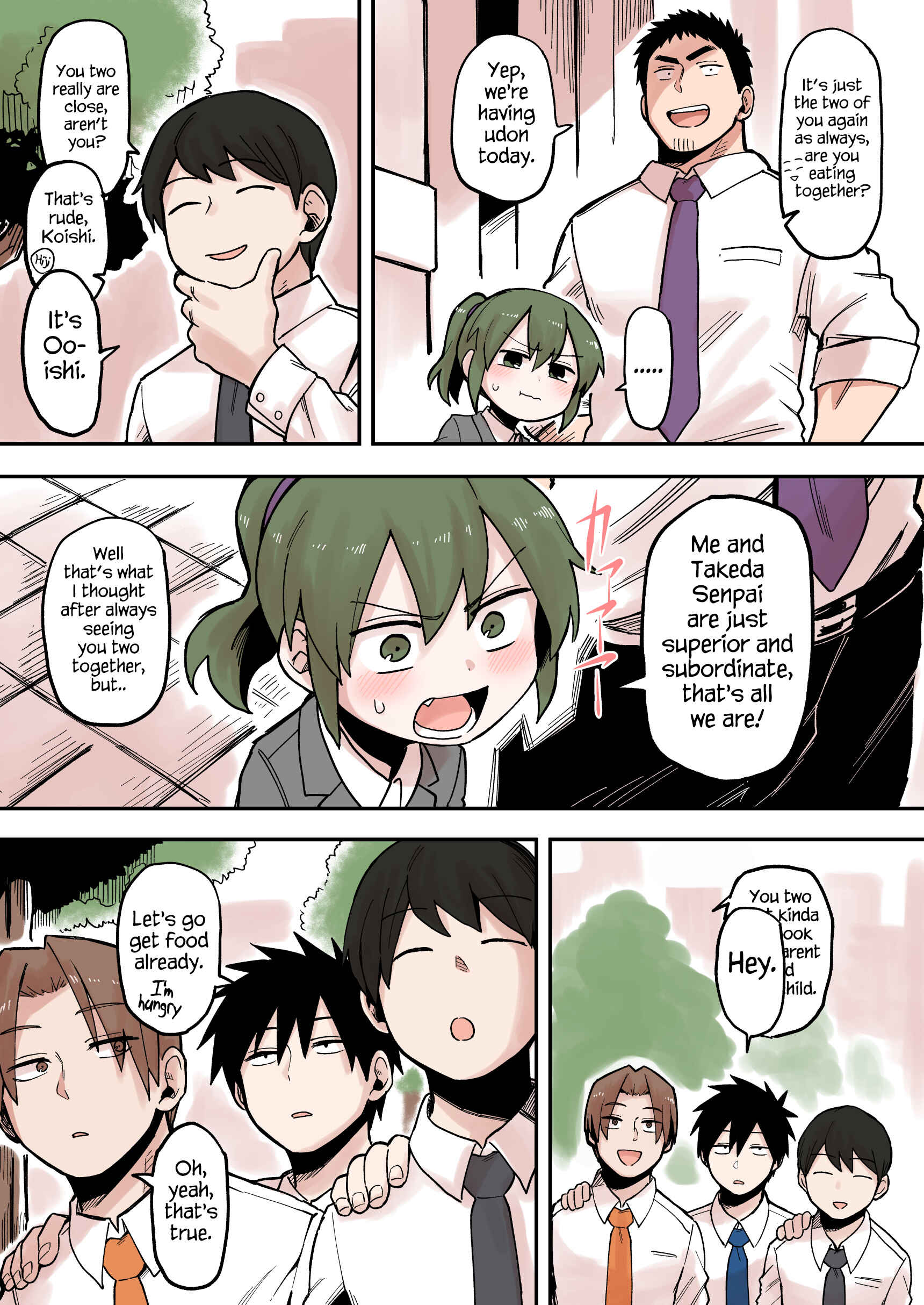 Page 3 Chapter 37 Senpai ga Uzai Kouhai no Hanashi