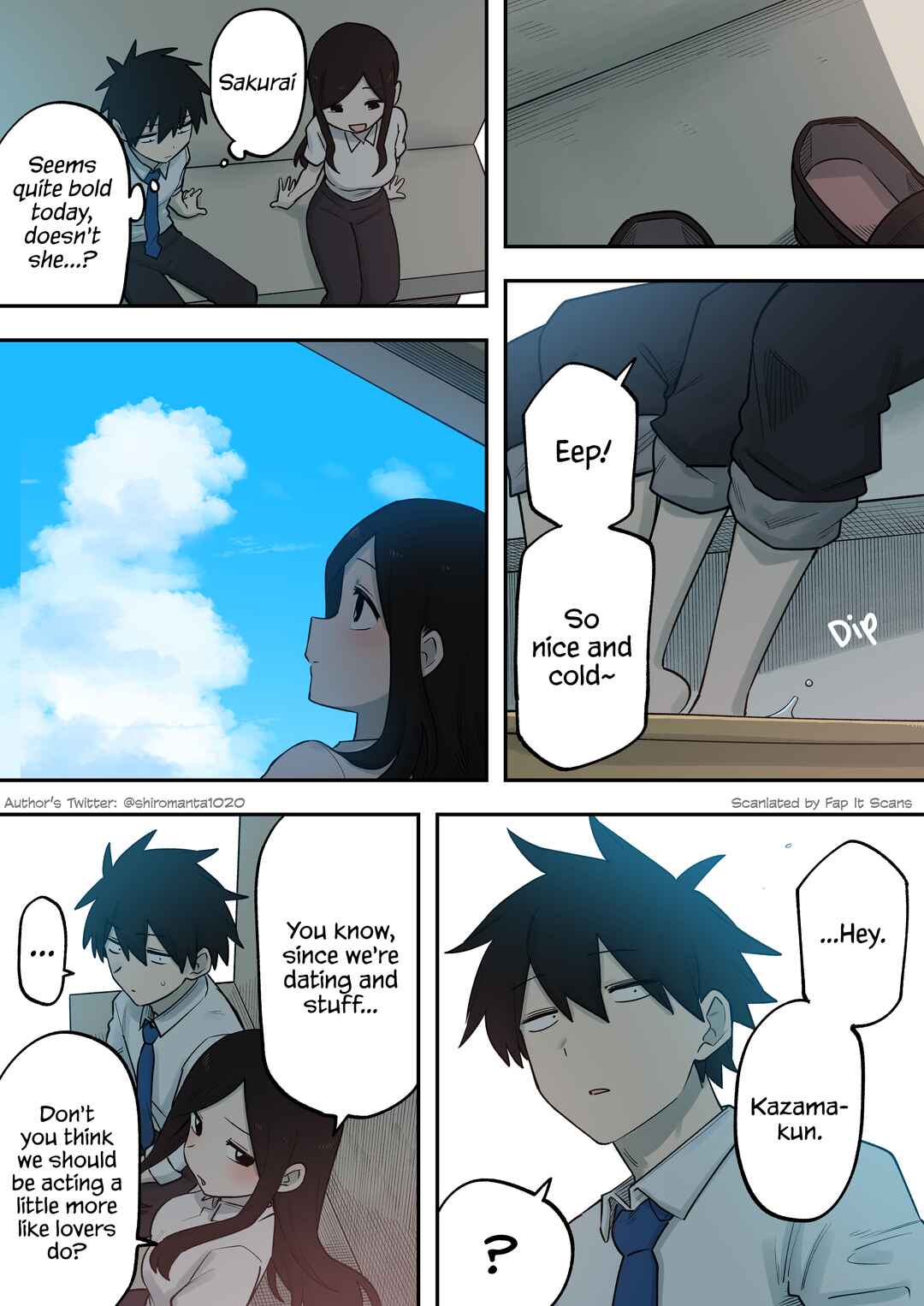 Page 3 Chapter 213 Senpai ga Uzai Kouhai no Hanashi