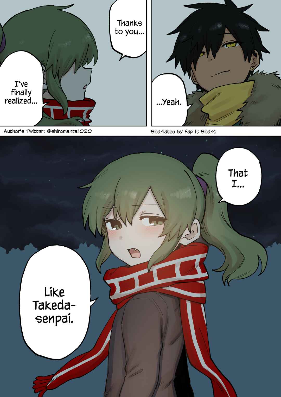 Page 3 Chapter 204 Senpai ga Uzai Kouhai no Hanashi