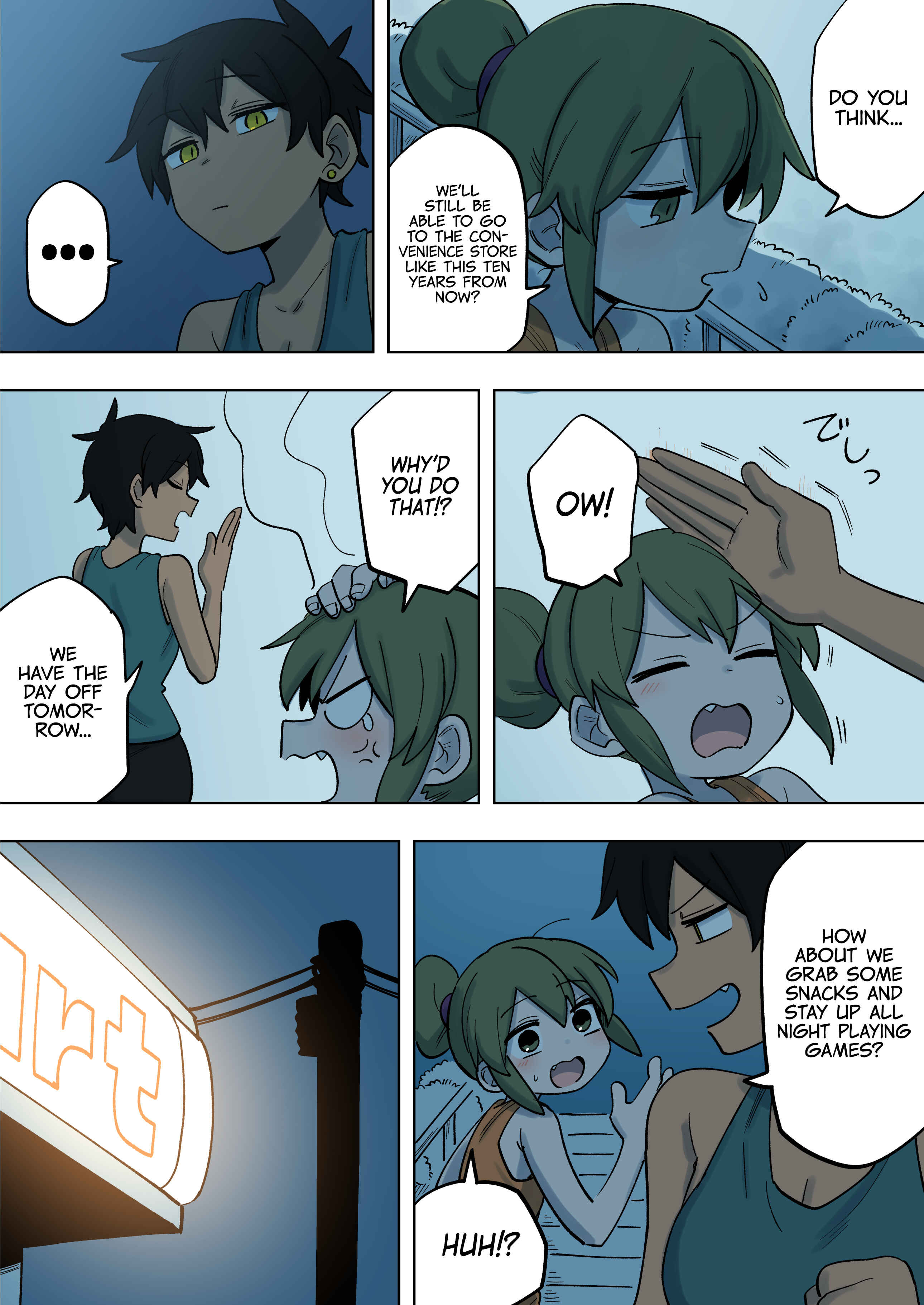 Page 4 Chapter 154.5 Senpai ga Uzai Kouhai no Hanashi