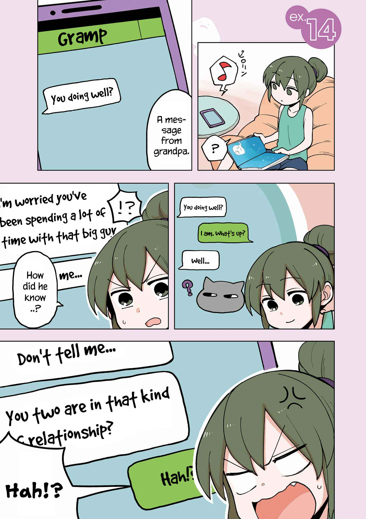 Page 1 Chapter 105.5 Senpai ga Uzai Kouhai no Hanashi