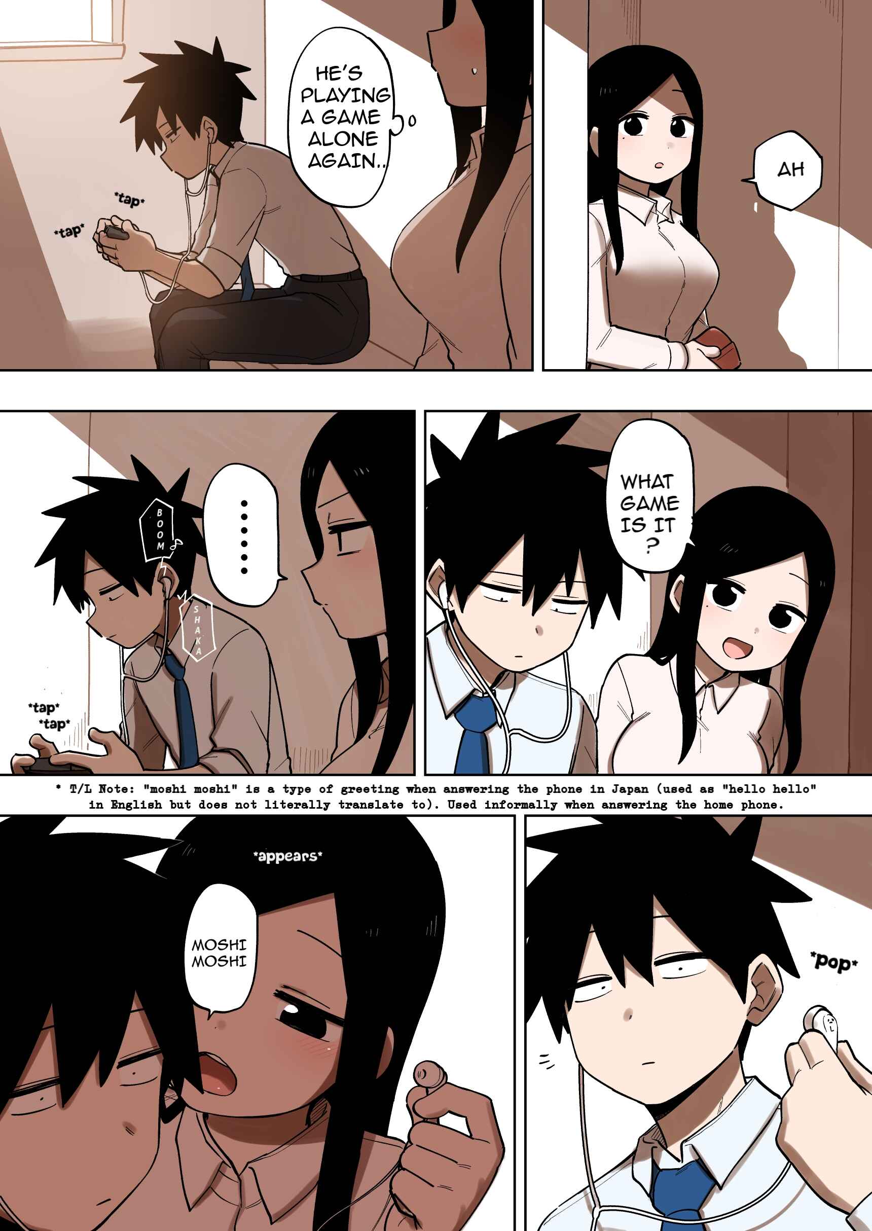 Page 1 Chapter 128 Senpai ga Uzai Kouhai no Hanashi