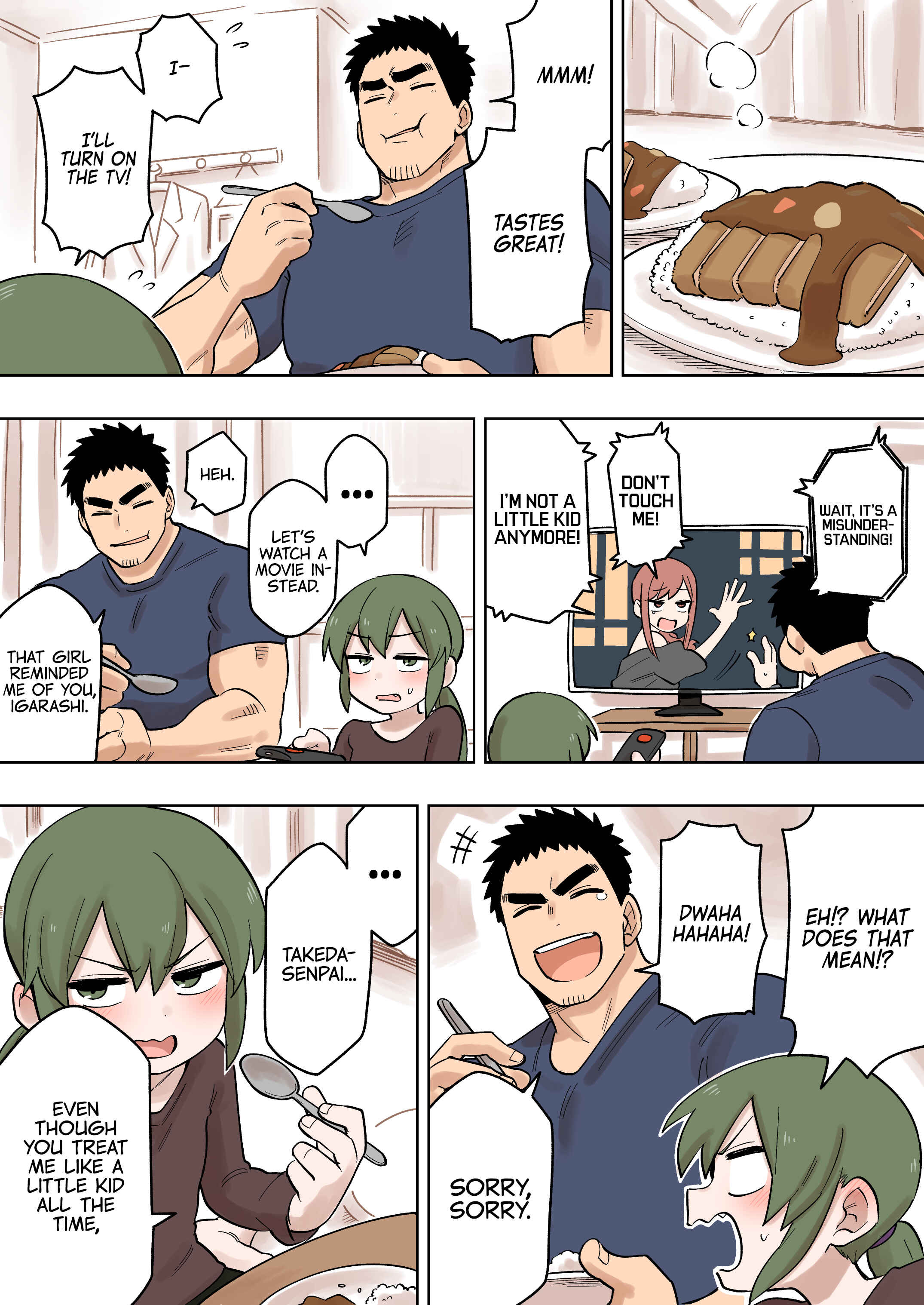 Page 3 Chapter 137 Senpai ga Uzai Kouhai no Hanashi