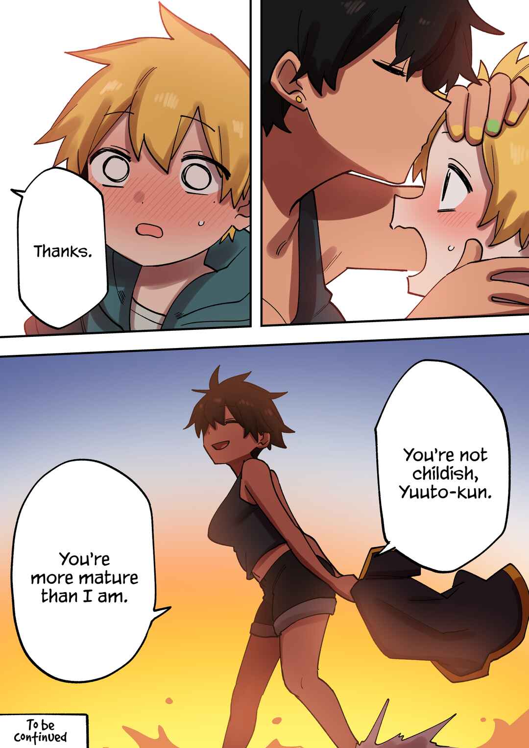 Page 8 Chapter 216 Senpai ga Uzai Kouhai no Hanashi