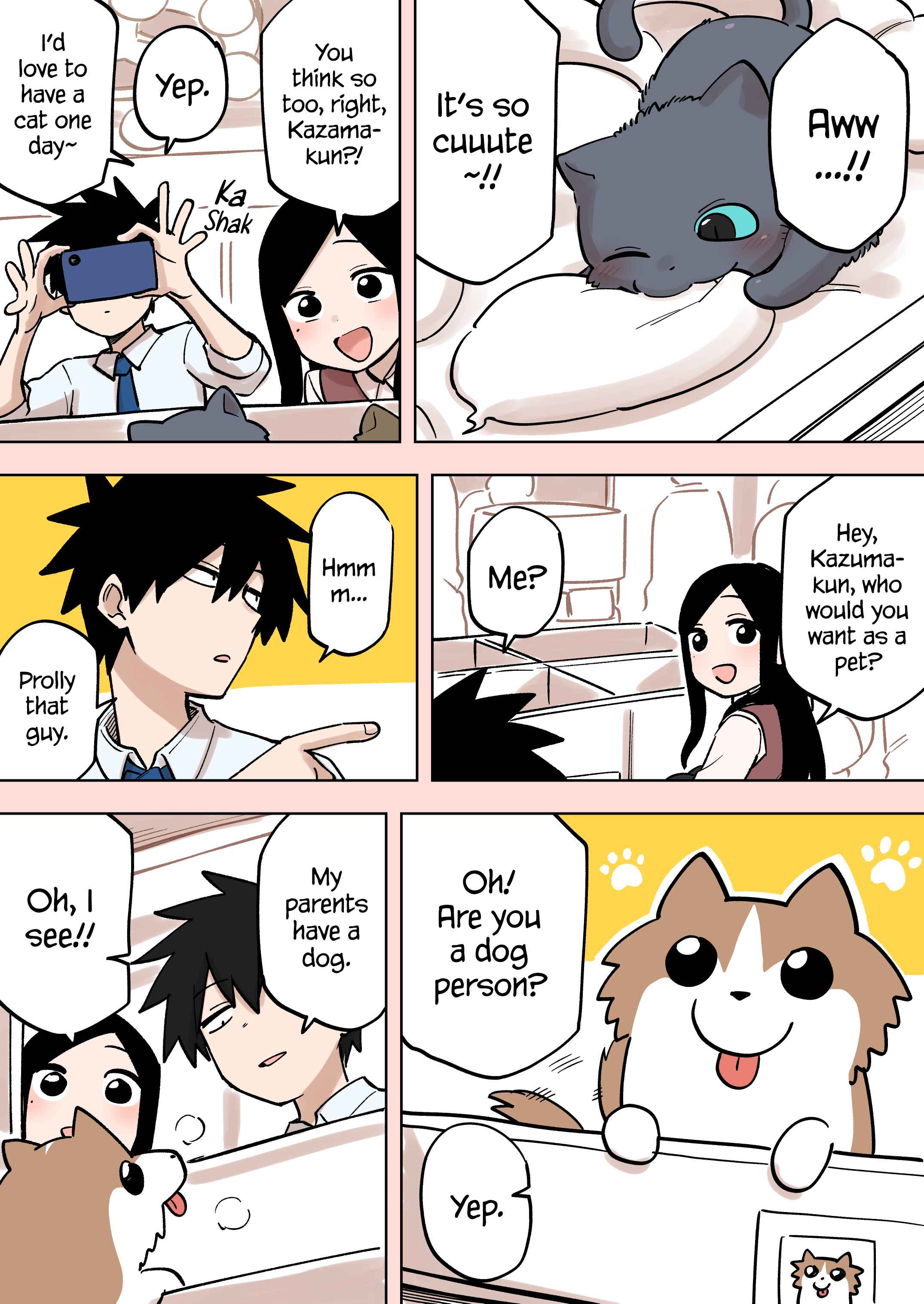 Page 1 Chapter 160 Senpai ga Uzai Kouhai no Hanashi