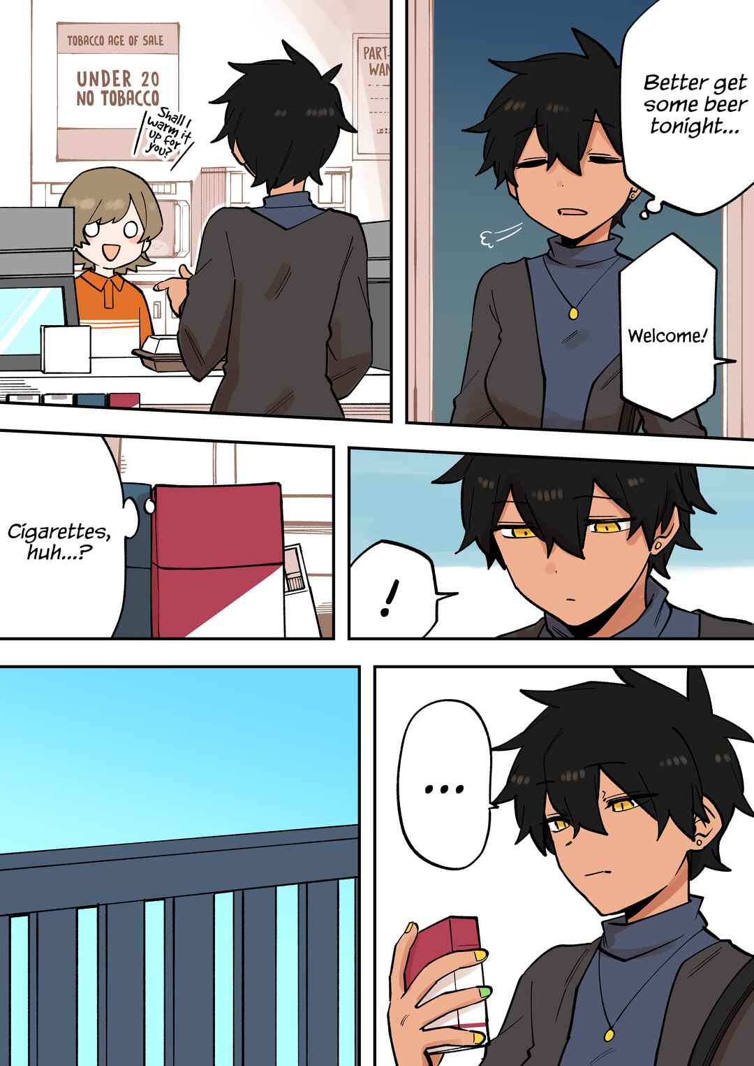 Page 1 Chapter 219 Senpai ga Uzai Kouhai no Hanashi