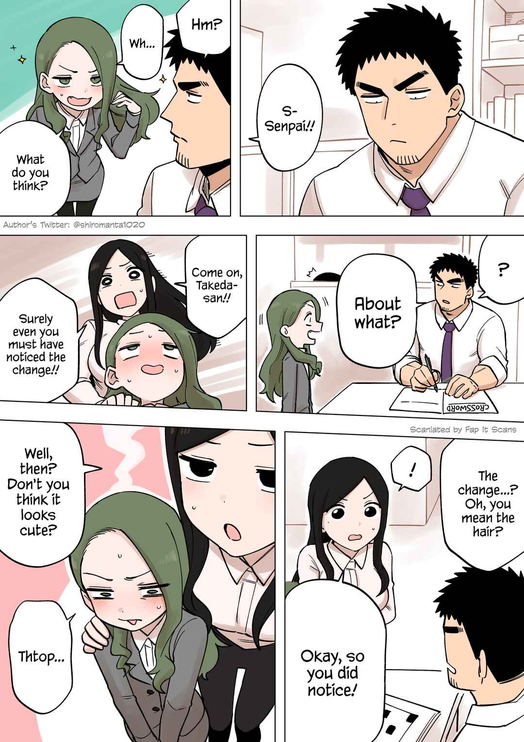 Page 3 Chapter 211 Senpai ga Uzai Kouhai no Hanashi