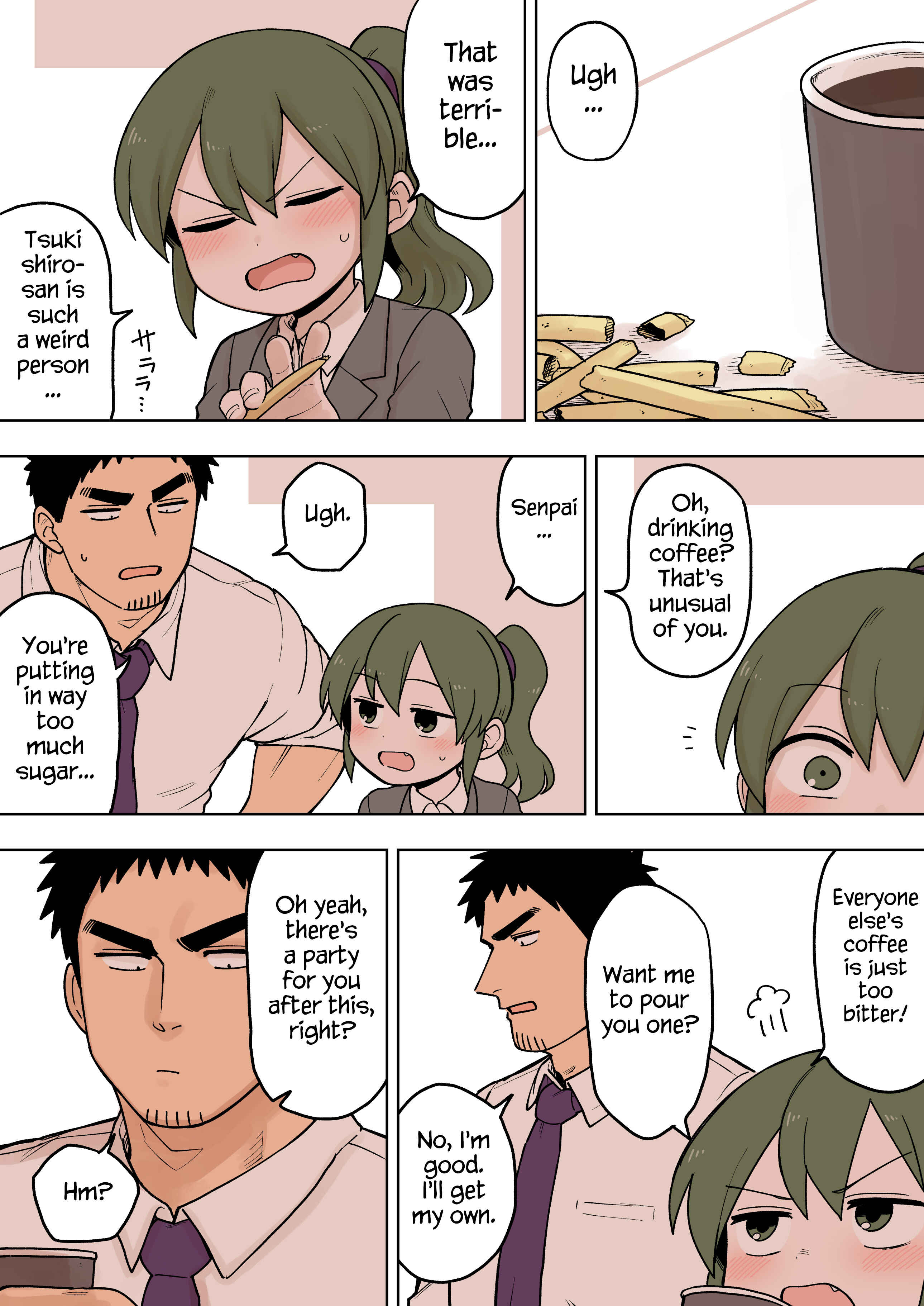 Page 1 Chapter 74 Senpai ga Uzai Kouhai no Hanashi