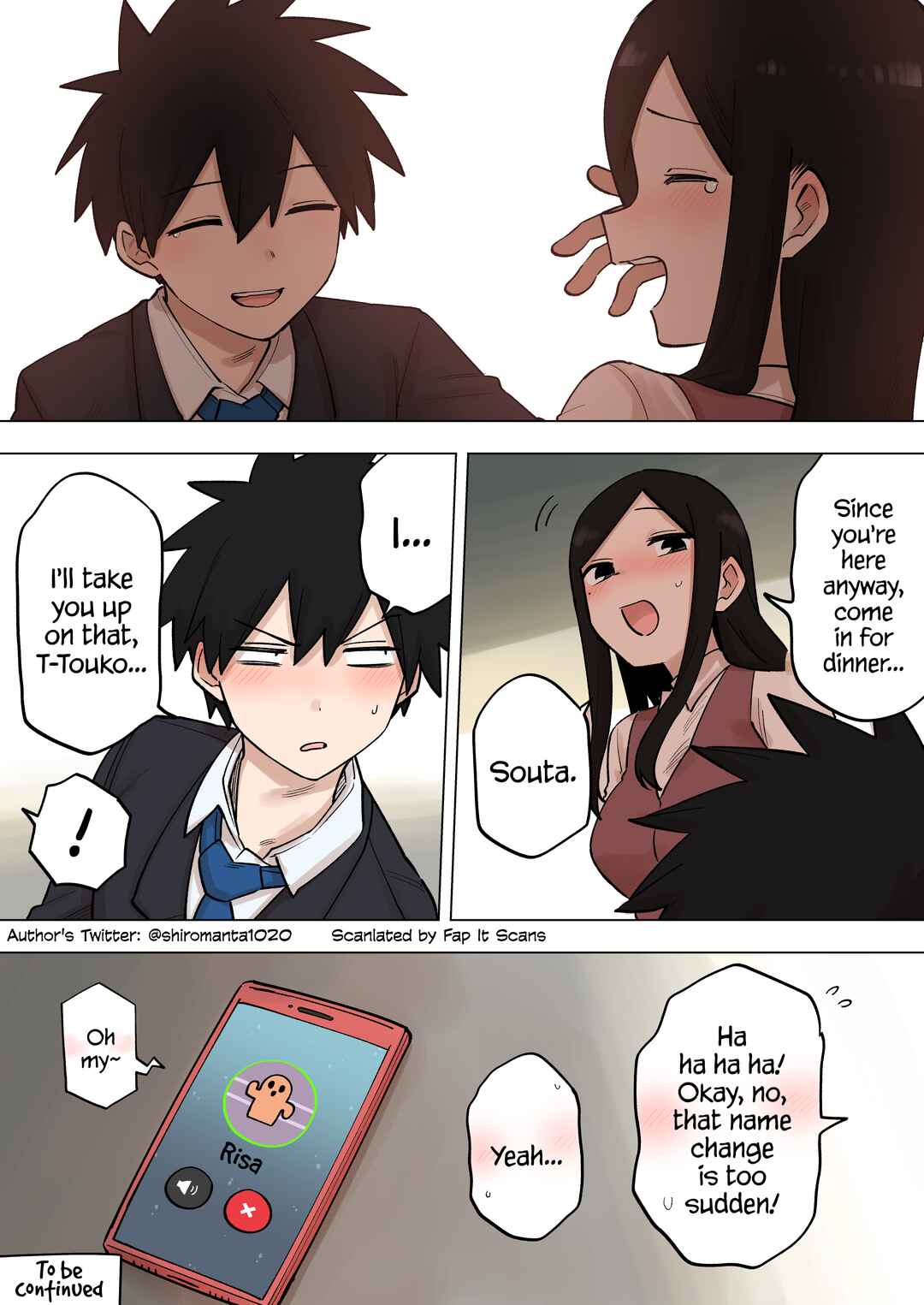 Page 8 Chapter 192 Senpai ga Uzai Kouhai no Hanashi