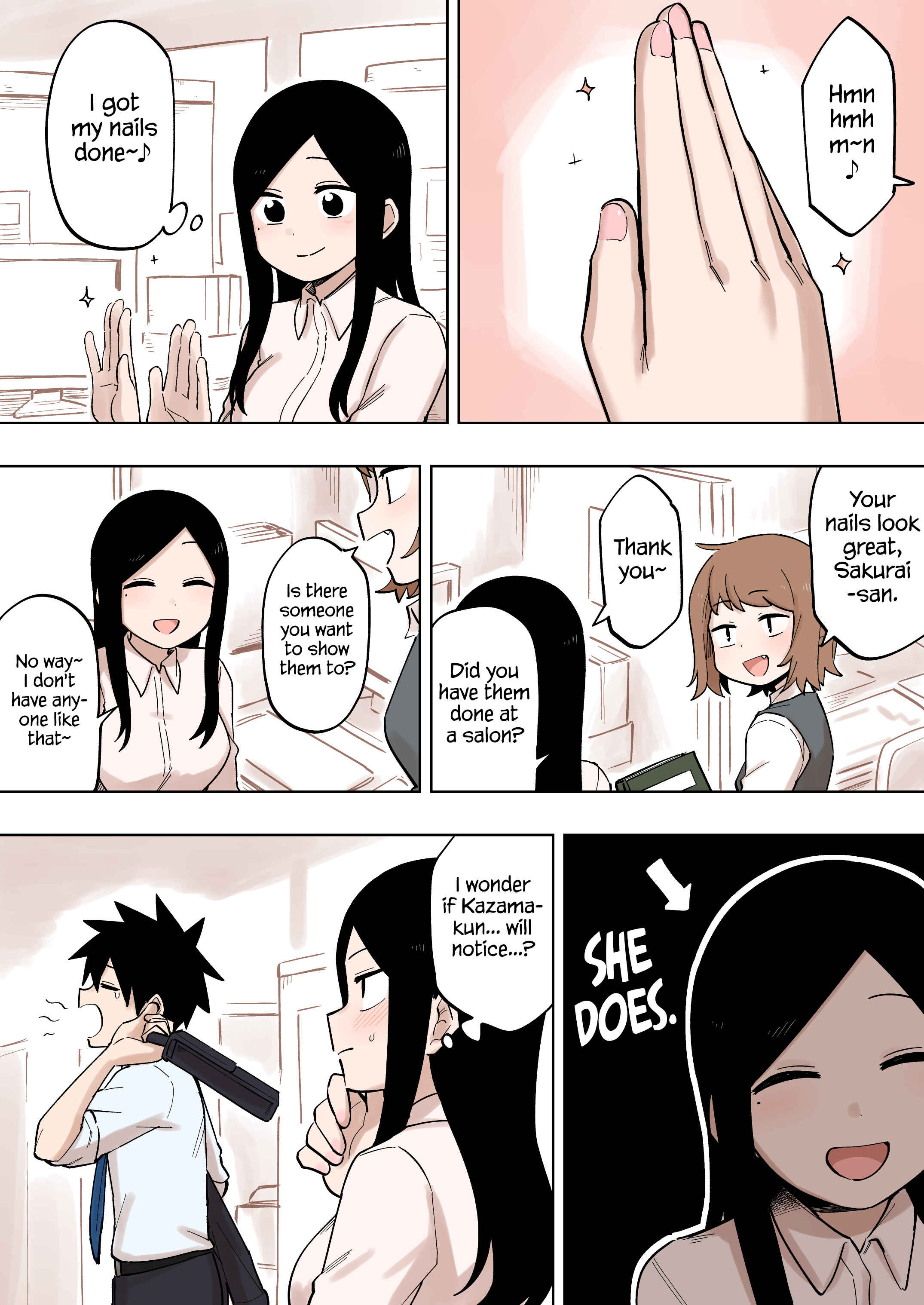 Page 1 Chapter 114 Senpai ga Uzai Kouhai no Hanashi