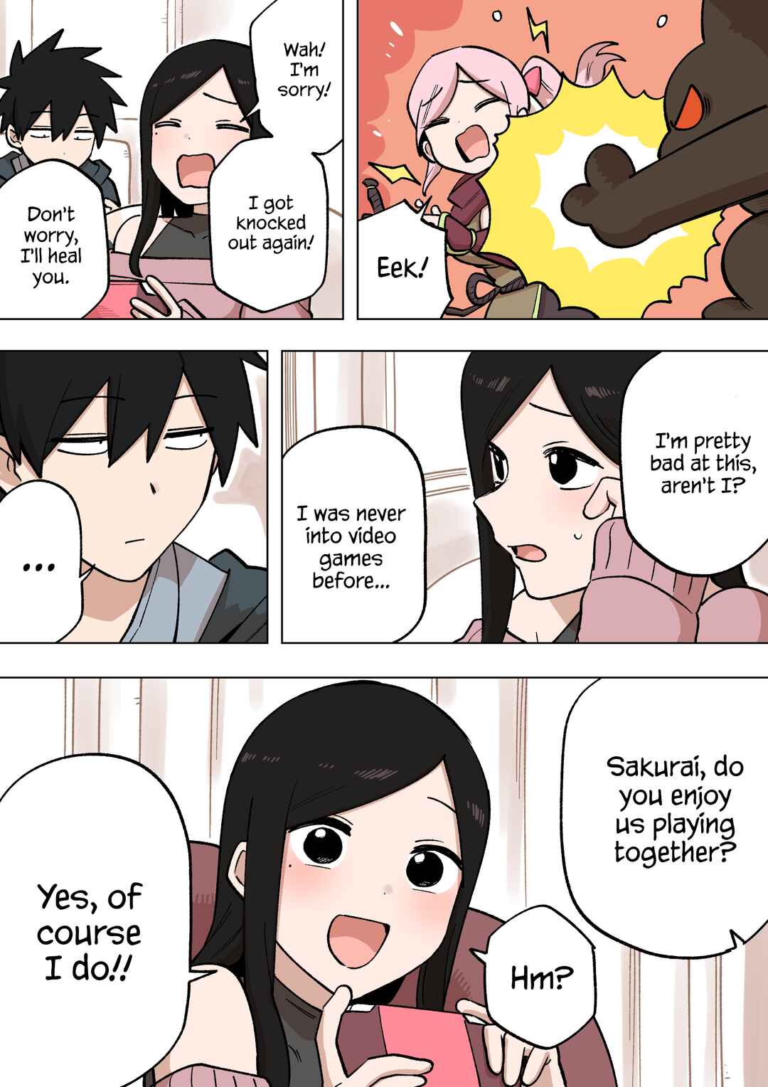 Page 1 Chapter 210 Senpai ga Uzai Kouhai no Hanashi