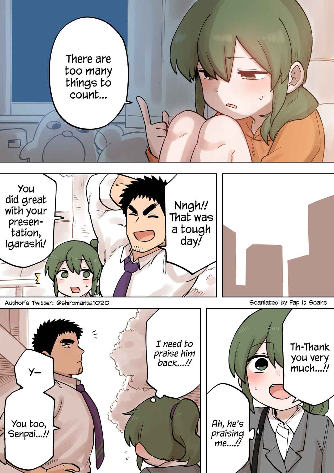 Page 3 Chapter 208 Senpai ga Uzai Kouhai no Hanashi