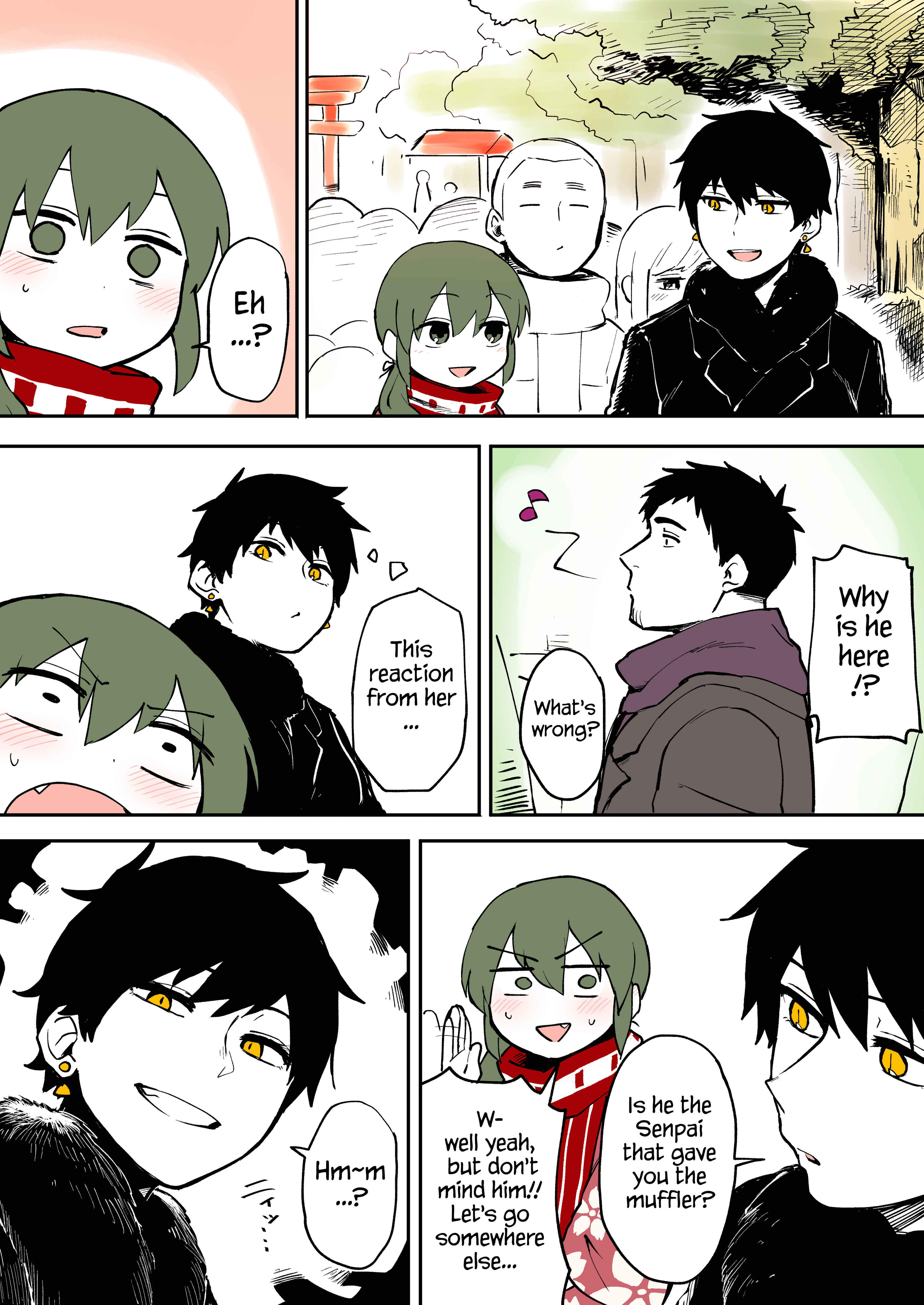 Page 1 Chapter 15 Senpai ga Uzai Kouhai no Hanashi