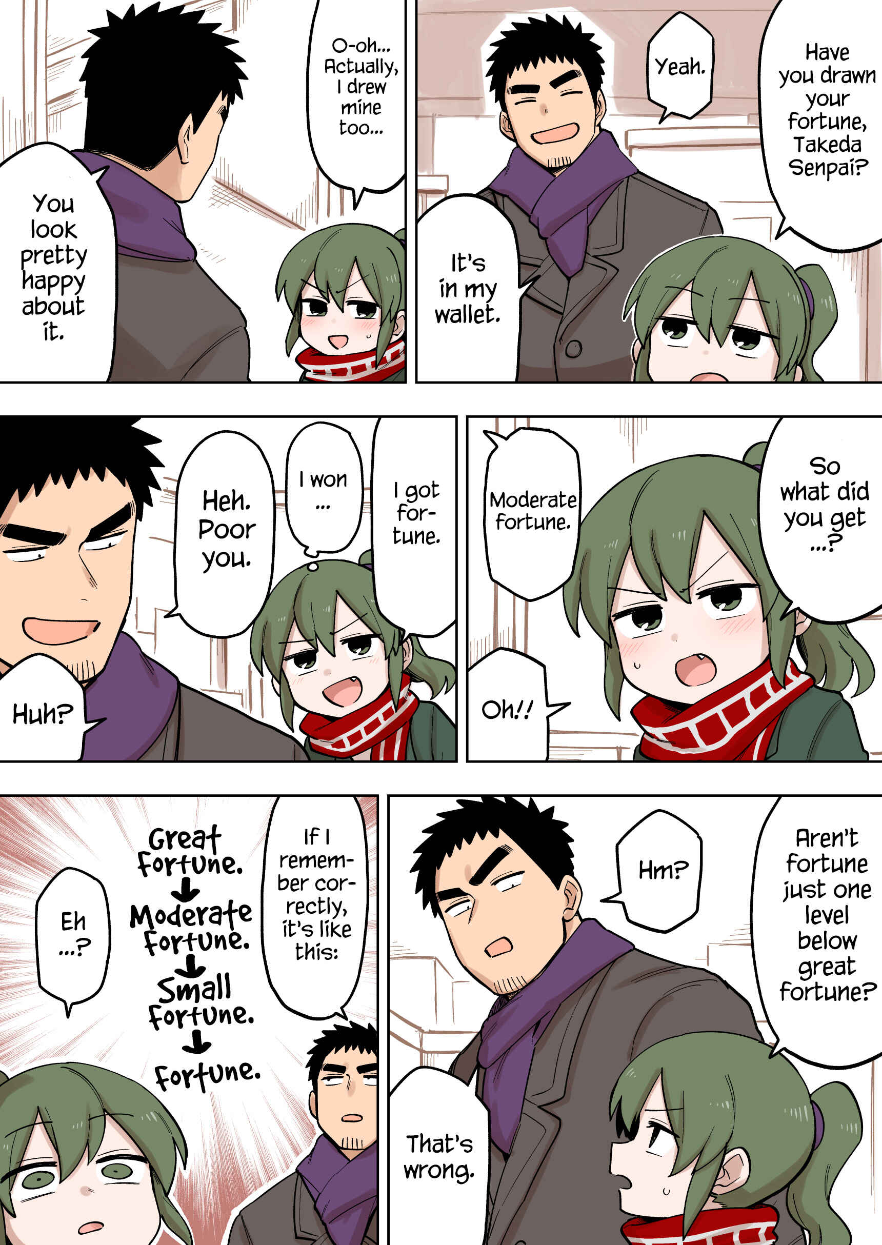 Page 1 Chapter 99 Senpai ga Uzai Kouhai no Hanashi