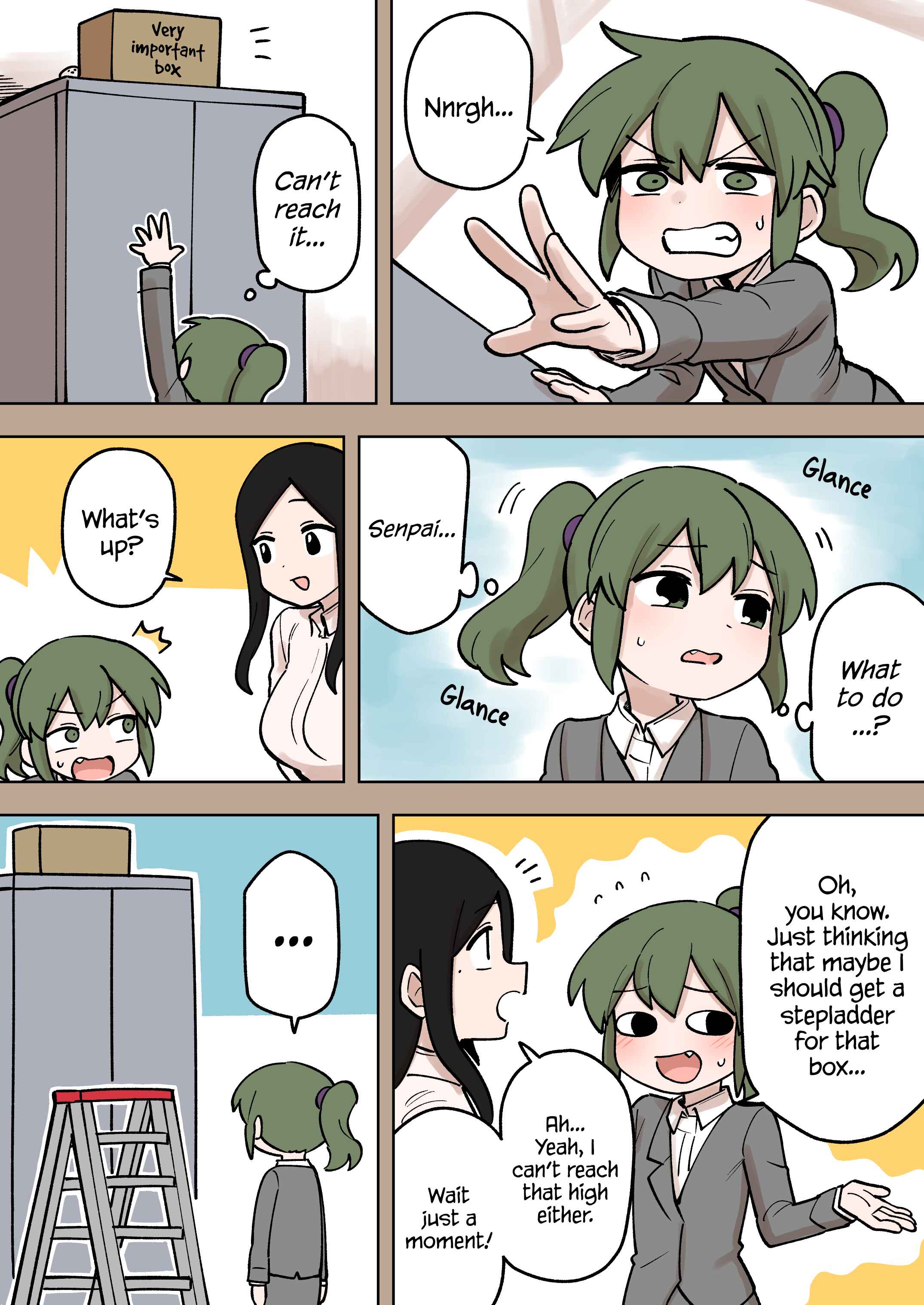 Page 1 Chapter 170 Senpai ga Uzai Kouhai no Hanashi