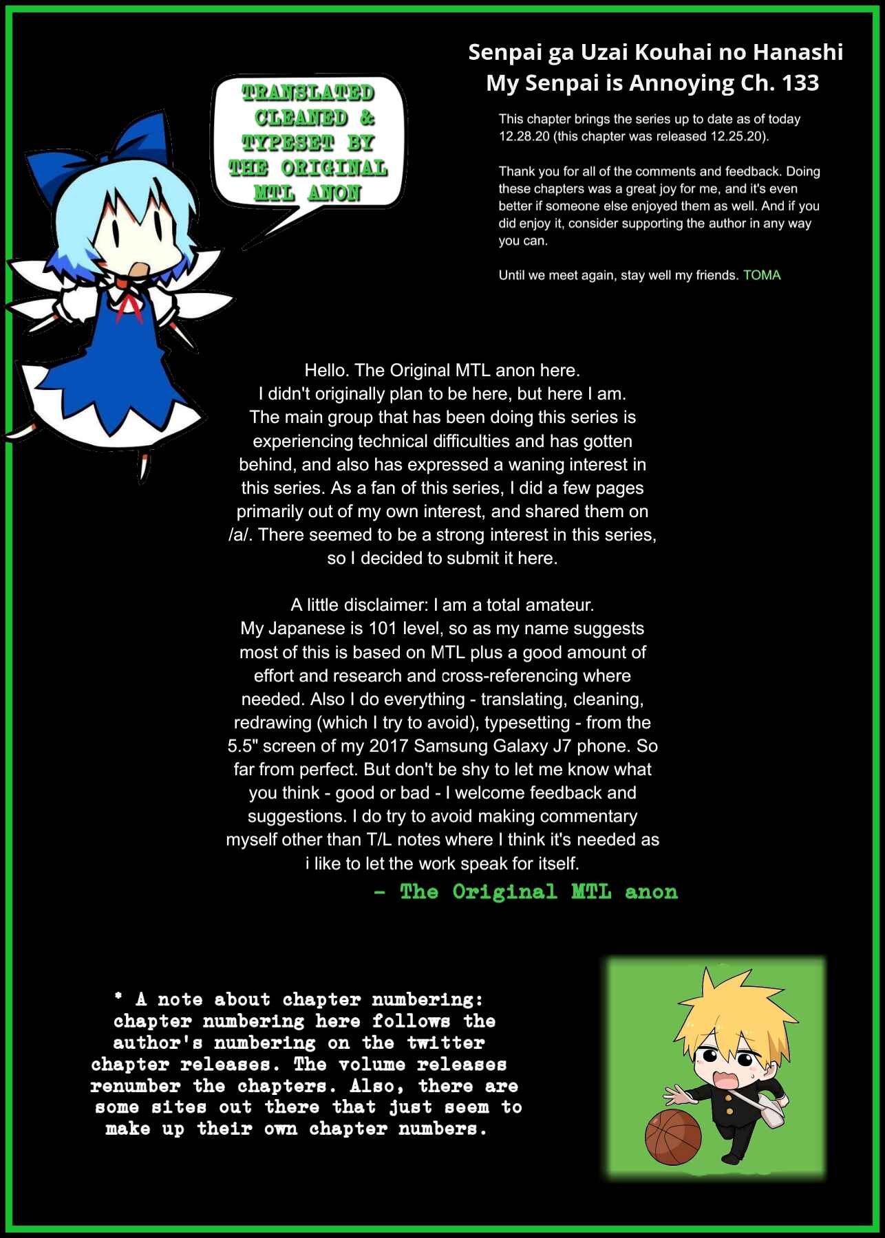 Page 5 Chapter 133 Senpai ga Uzai Kouhai no Hanashi