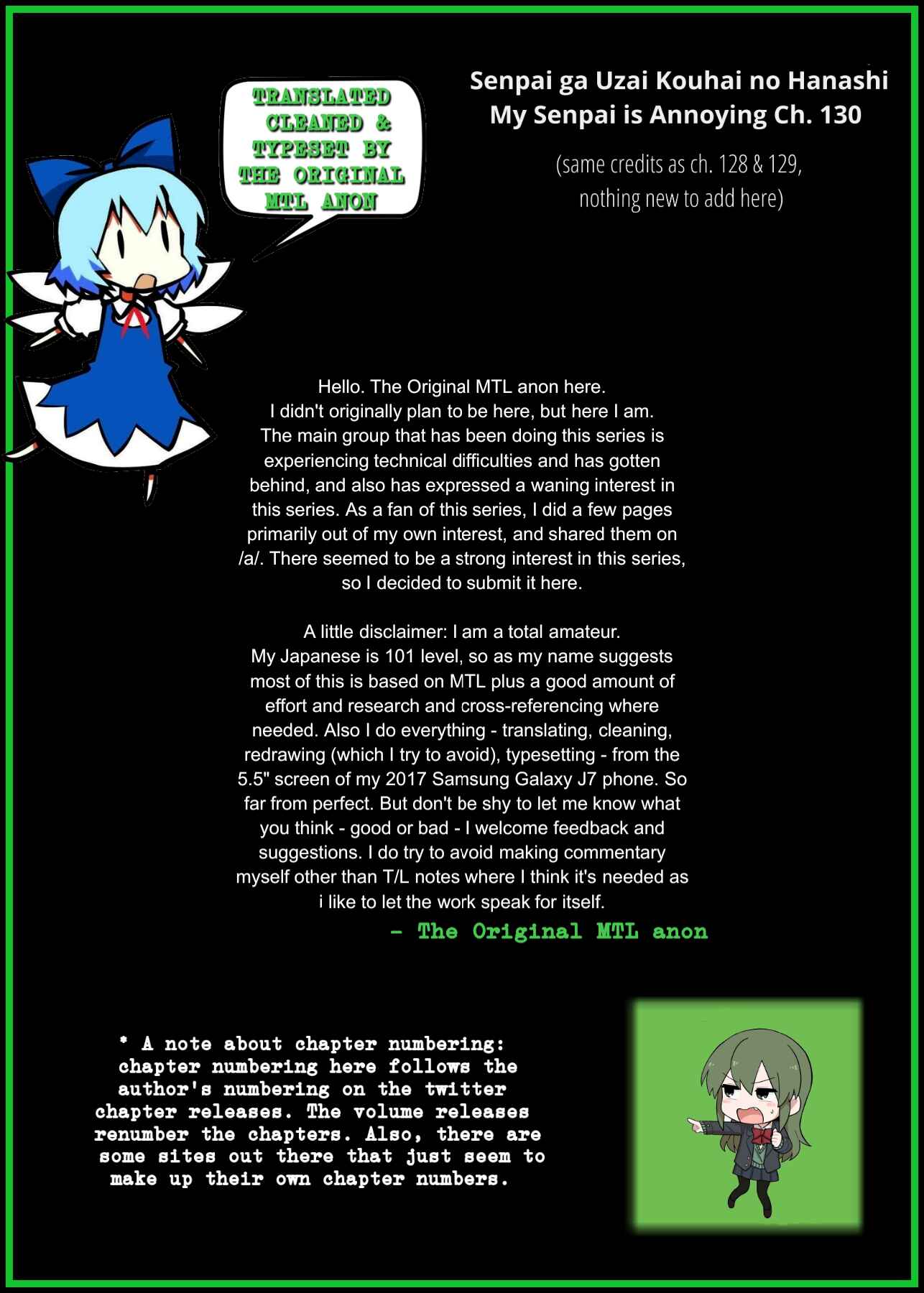 Page 5 Chapter 130 Senpai ga Uzai Kouhai no Hanashi