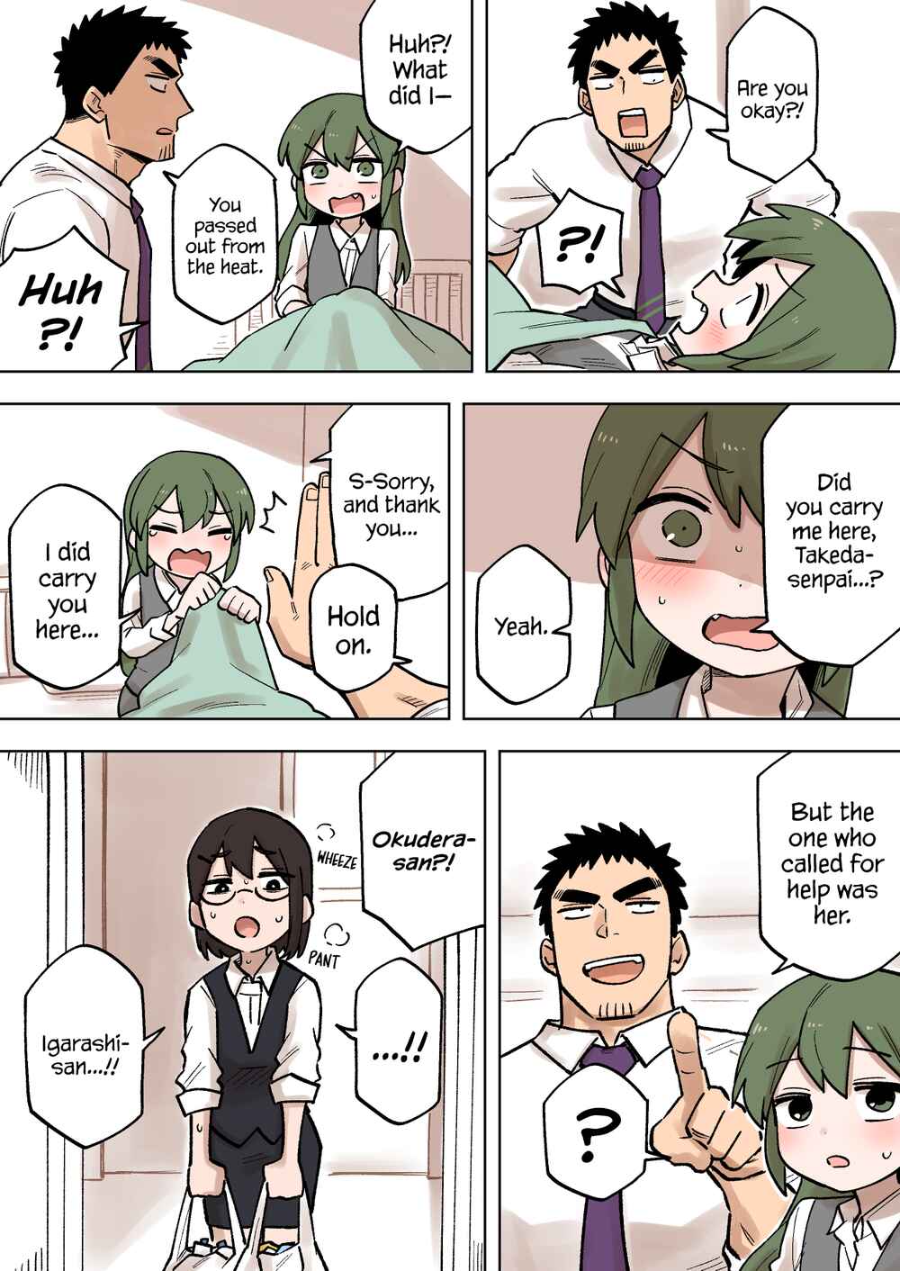 Page 3 Chapter 187 Senpai ga Uzai Kouhai no Hanashi