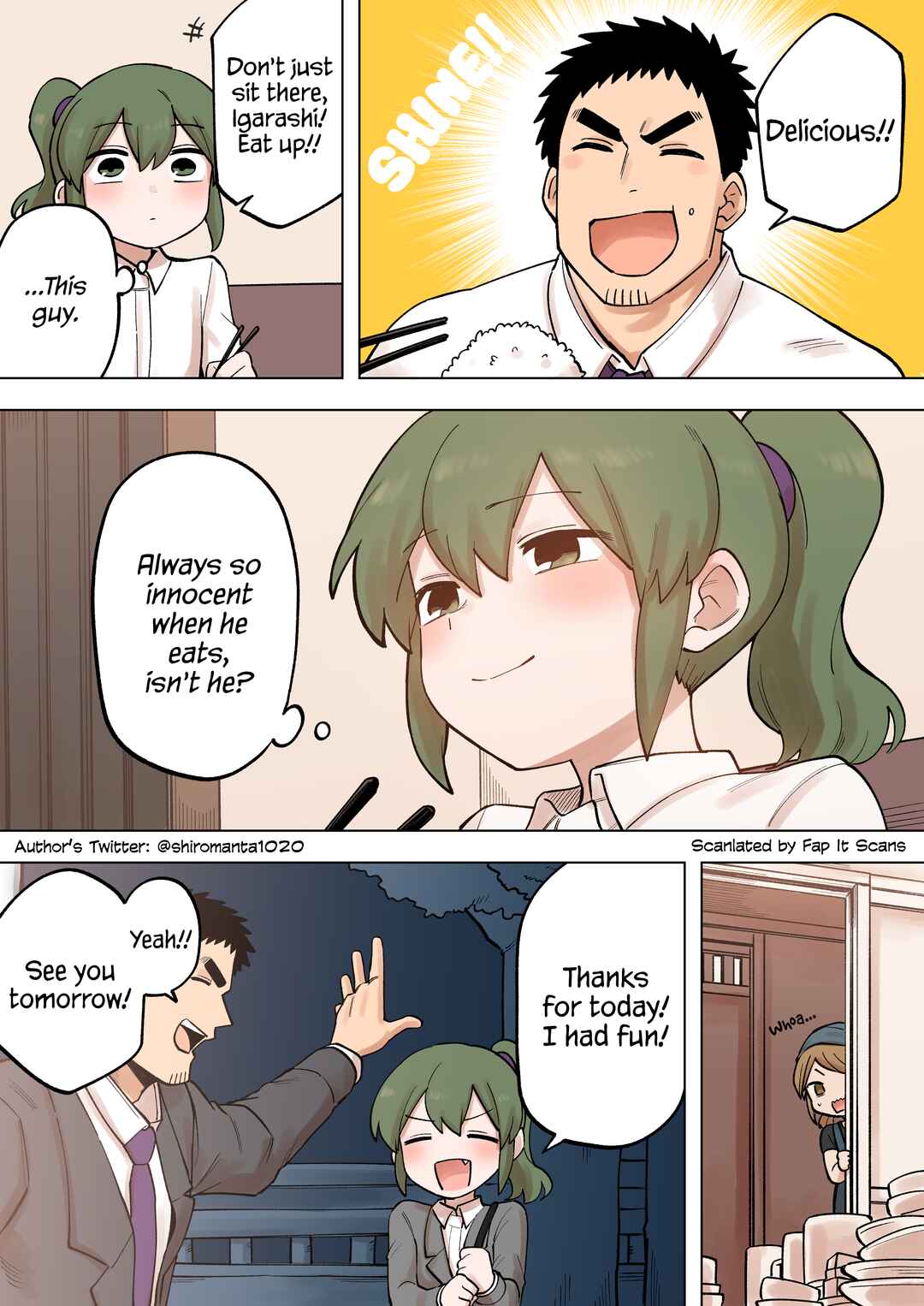 Page 3 Chapter 207 Senpai ga Uzai Kouhai no Hanashi