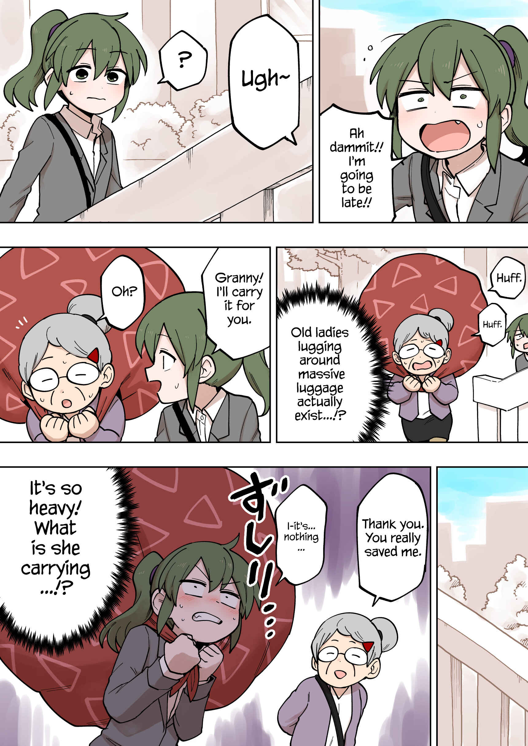 Page 1 Chapter 107 Senpai ga Uzai Kouhai no Hanashi