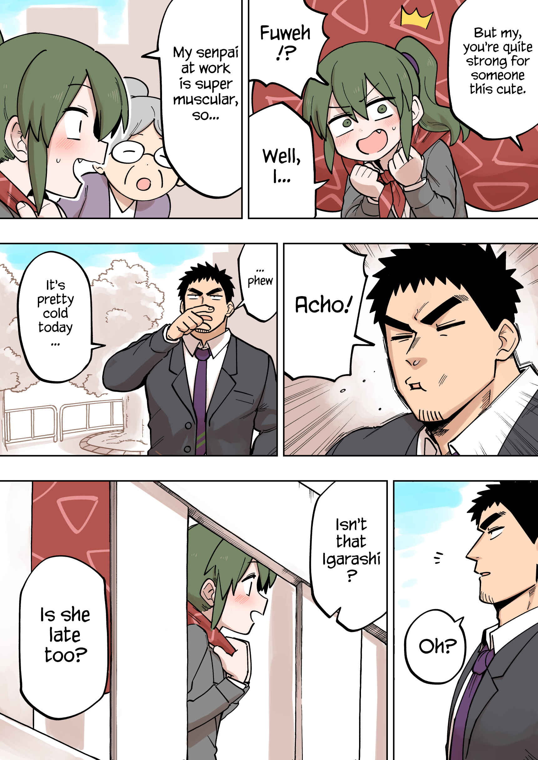 Page 2 Chapter 107 Senpai ga Uzai Kouhai no Hanashi