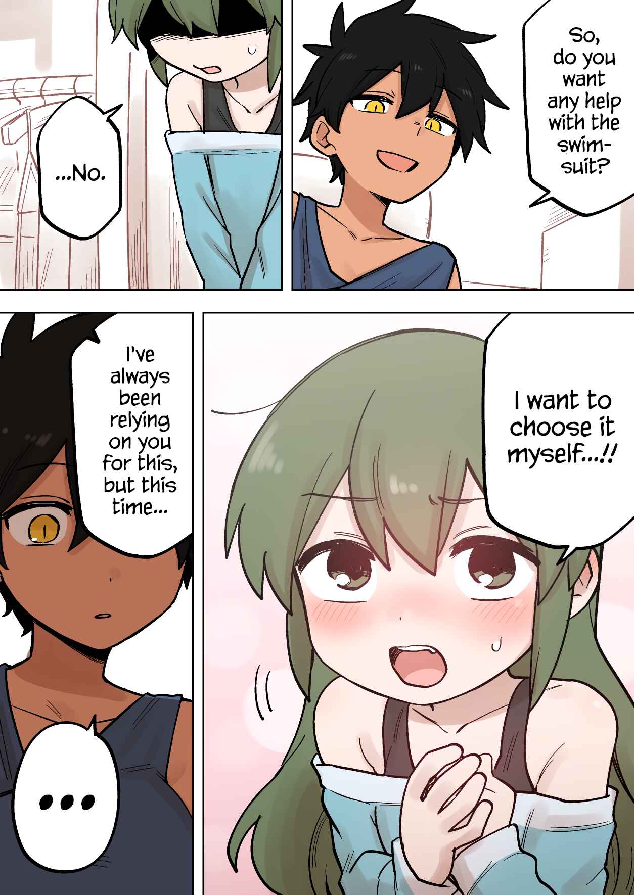 Page 3 Chapter 185 Senpai ga Uzai Kouhai no Hanashi
