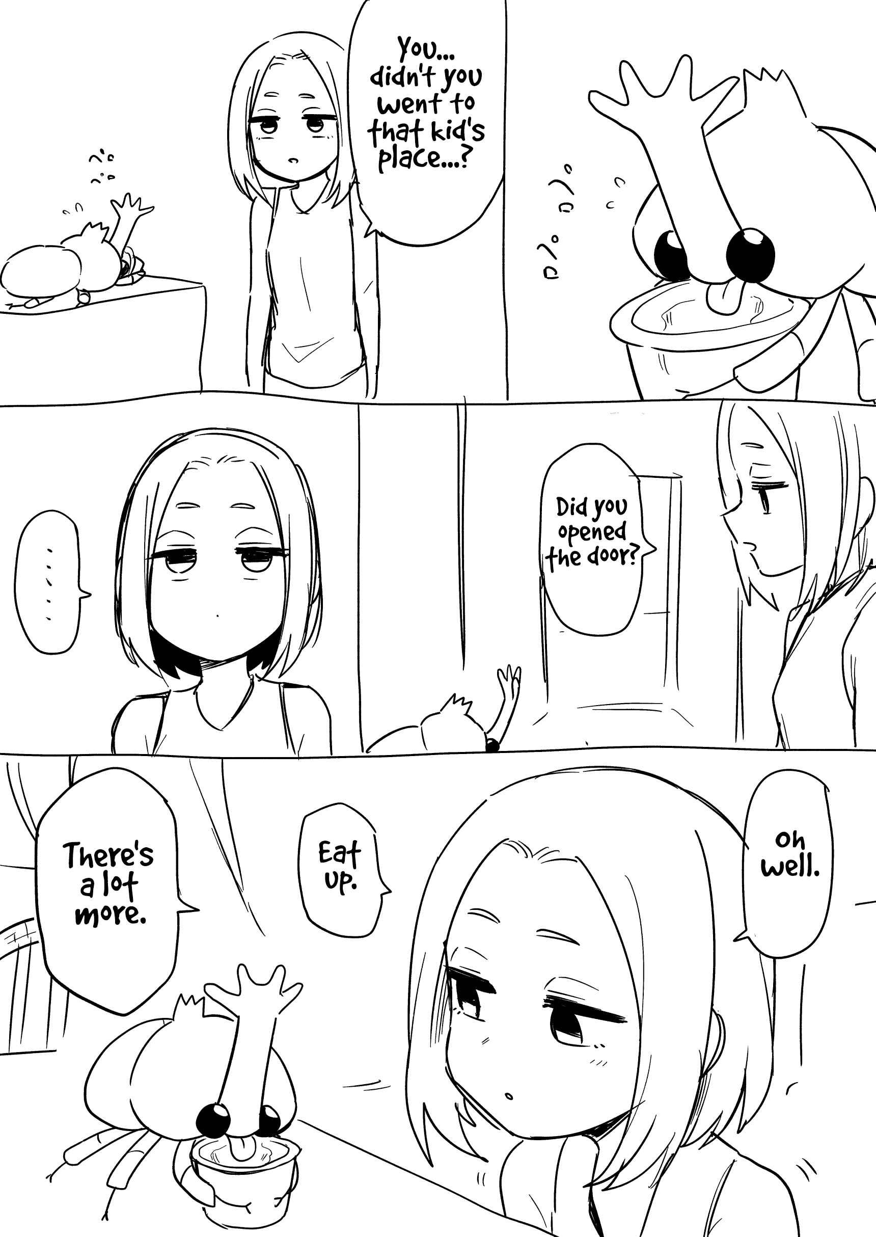 Page 4 Chapter 95.5 Senpai ga Uzai Kouhai no Hanashi