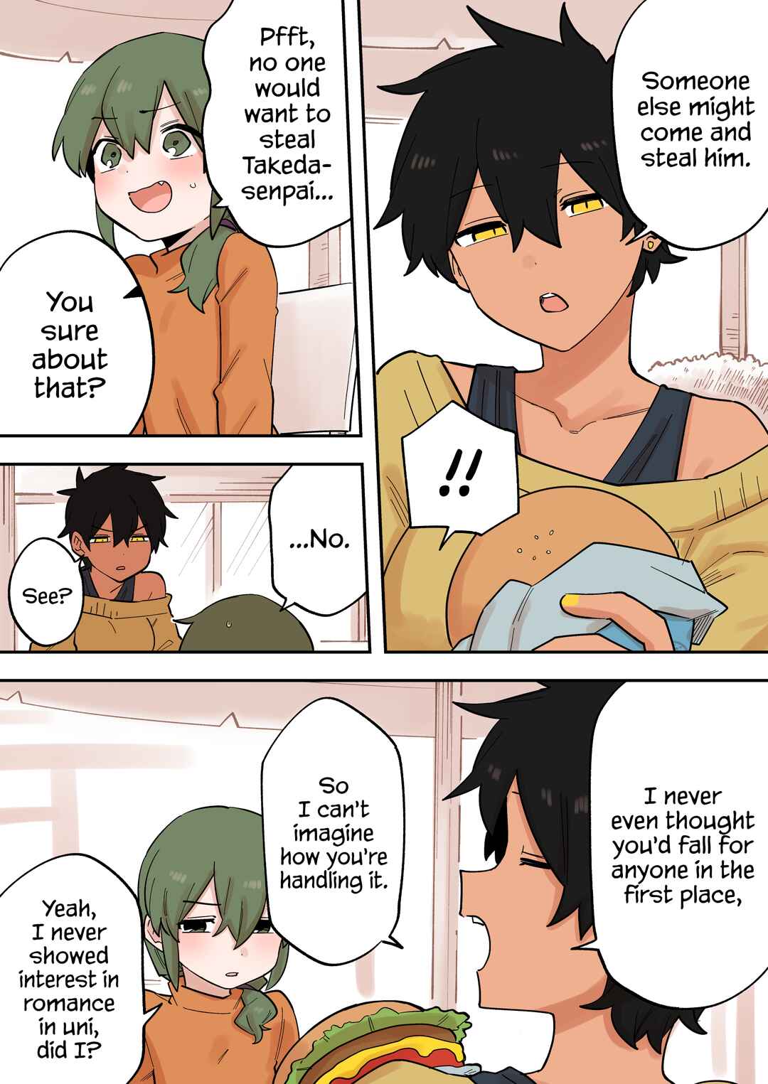 Page 2 Chapter 220 Senpai ga Uzai Kouhai no Hanashi