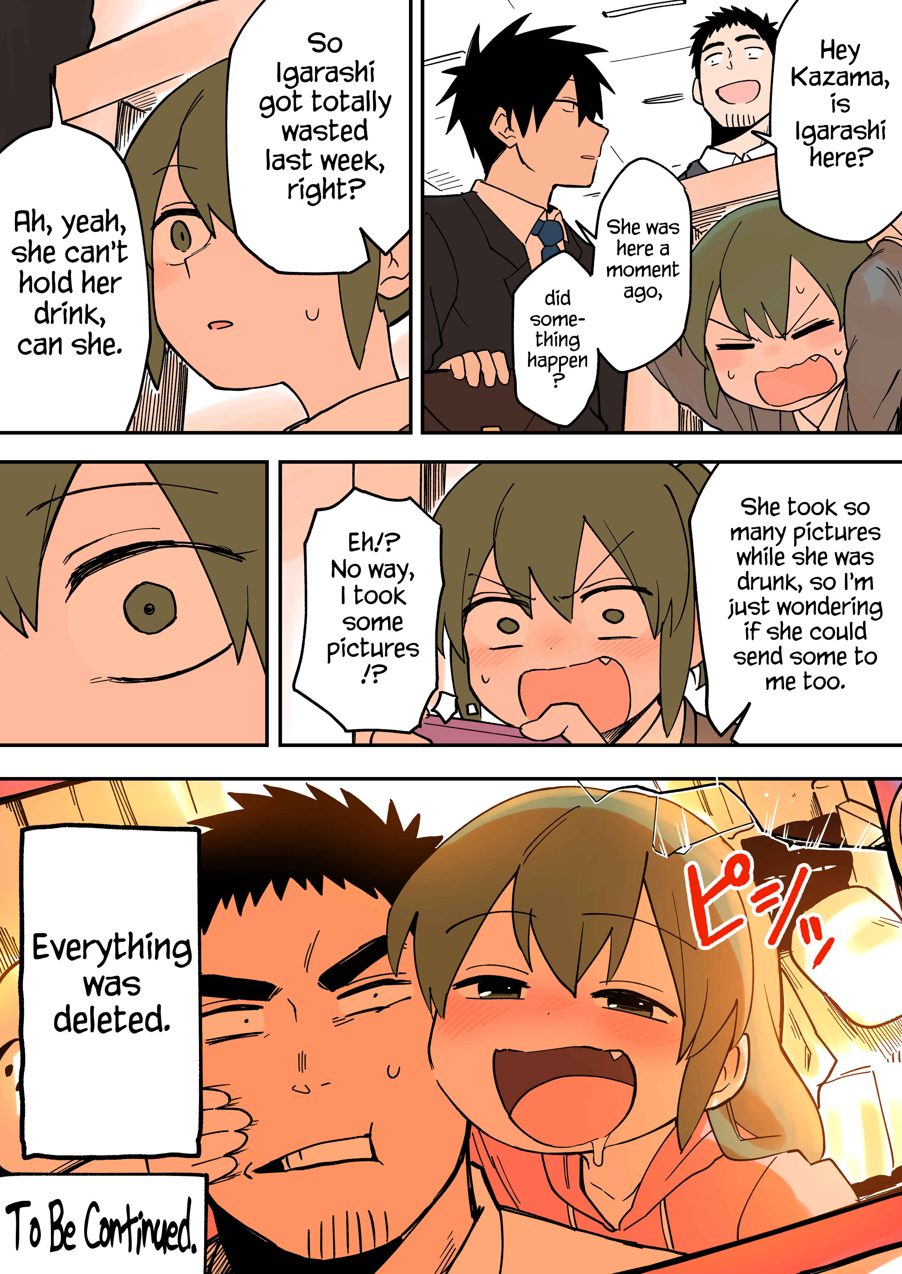 Page 4 Chapter 33 Senpai ga Uzai Kouhai no Hanashi