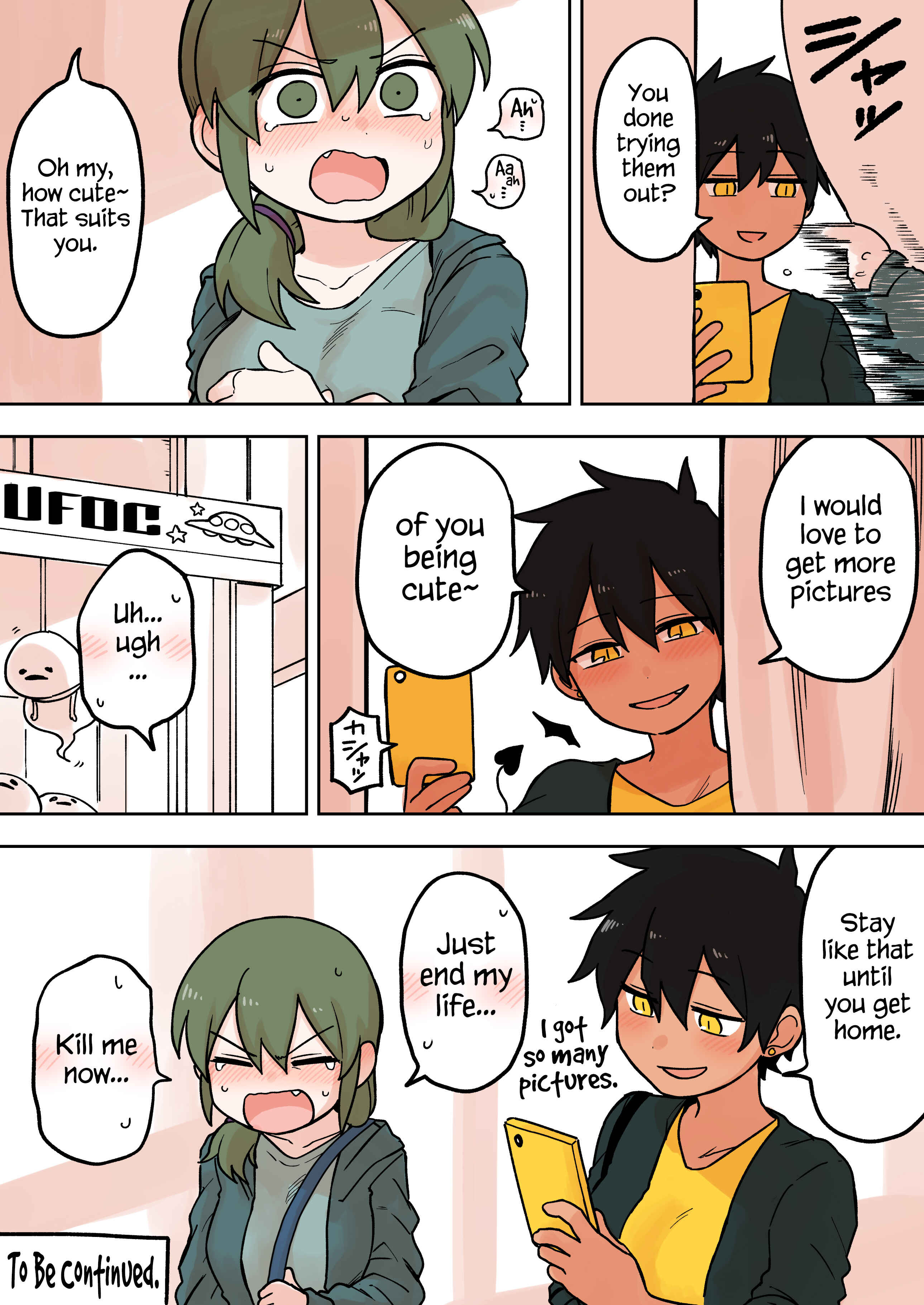 Page 4 Chapter 67 Senpai ga Uzai Kouhai no Hanashi