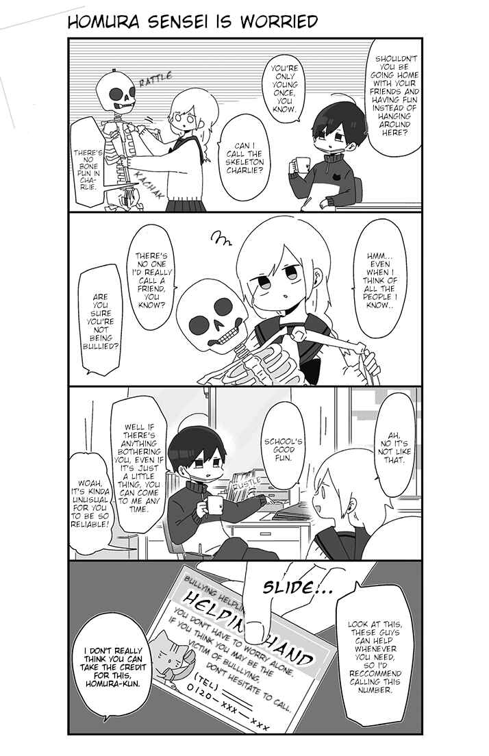 Page 1 Chapter 8 Homura-sensei Is Probably Unpopular