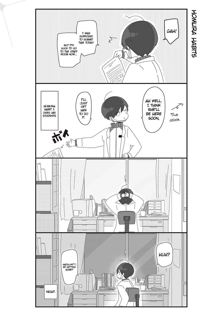Page 1 Chapter 20 Homura-sensei Is Probably Unpopular