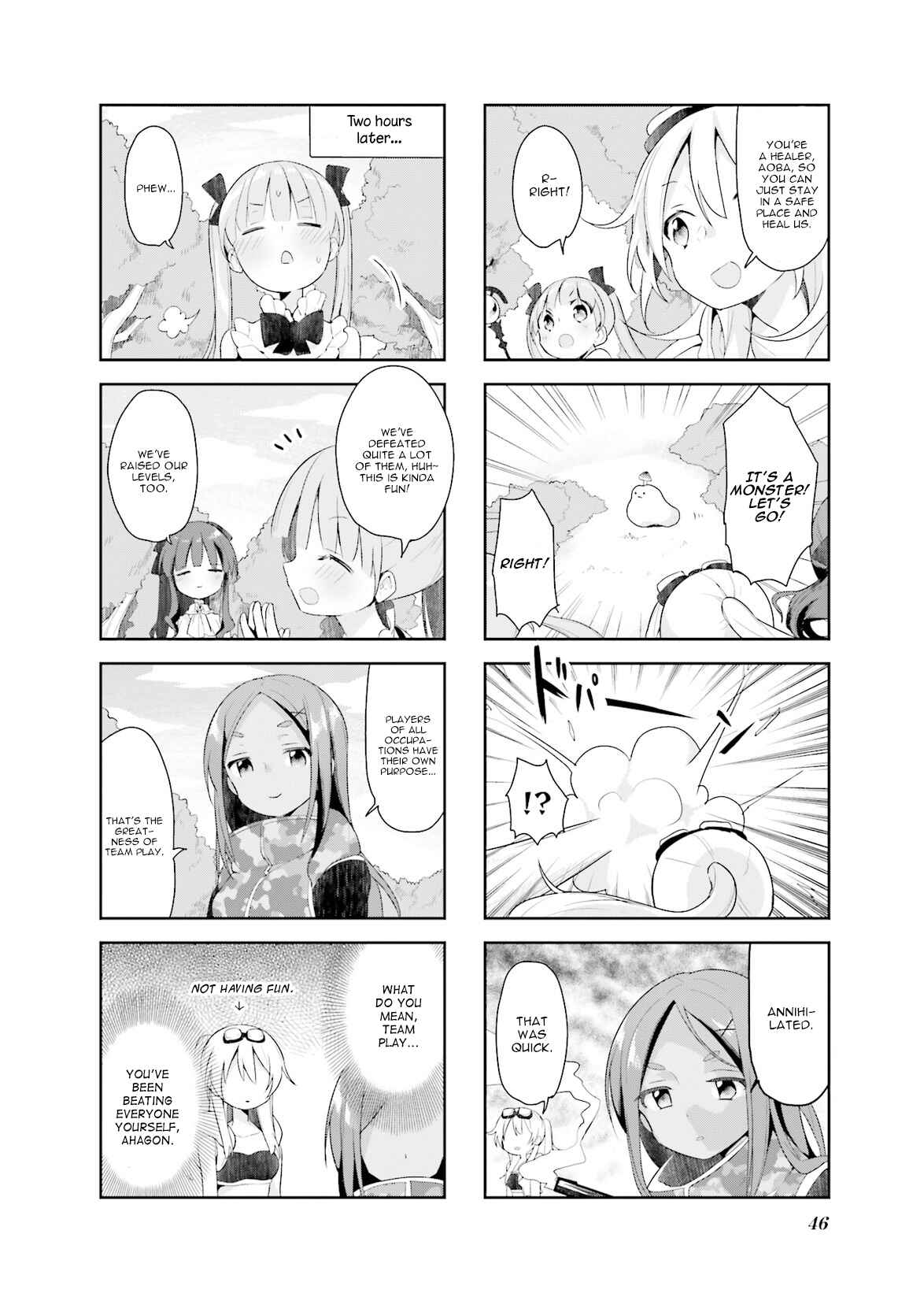 Page 4 Chapter 5 NEW GAME! Anthology Comic