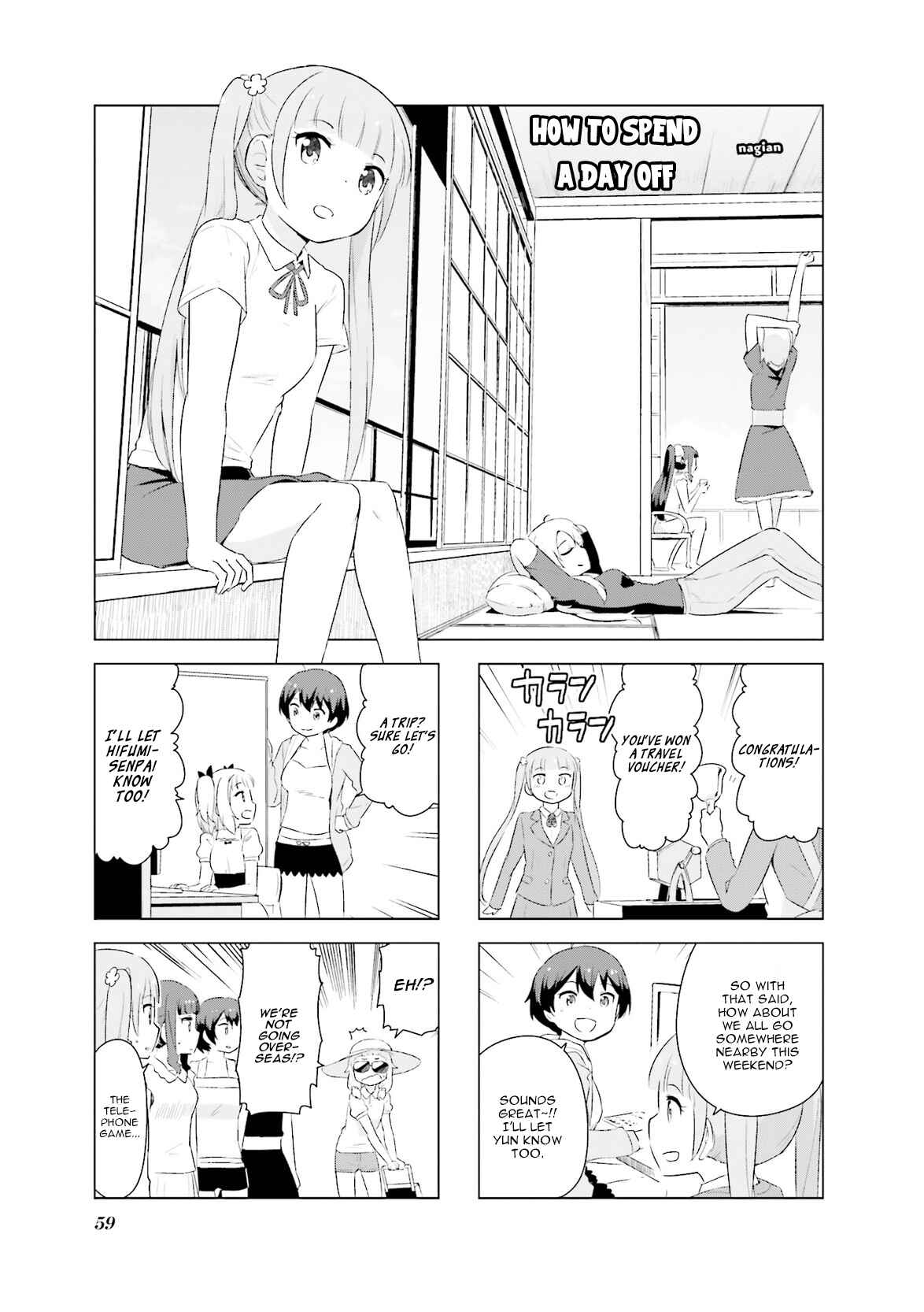 Page 3 Chapter 7 NEW GAME! Anthology Comic