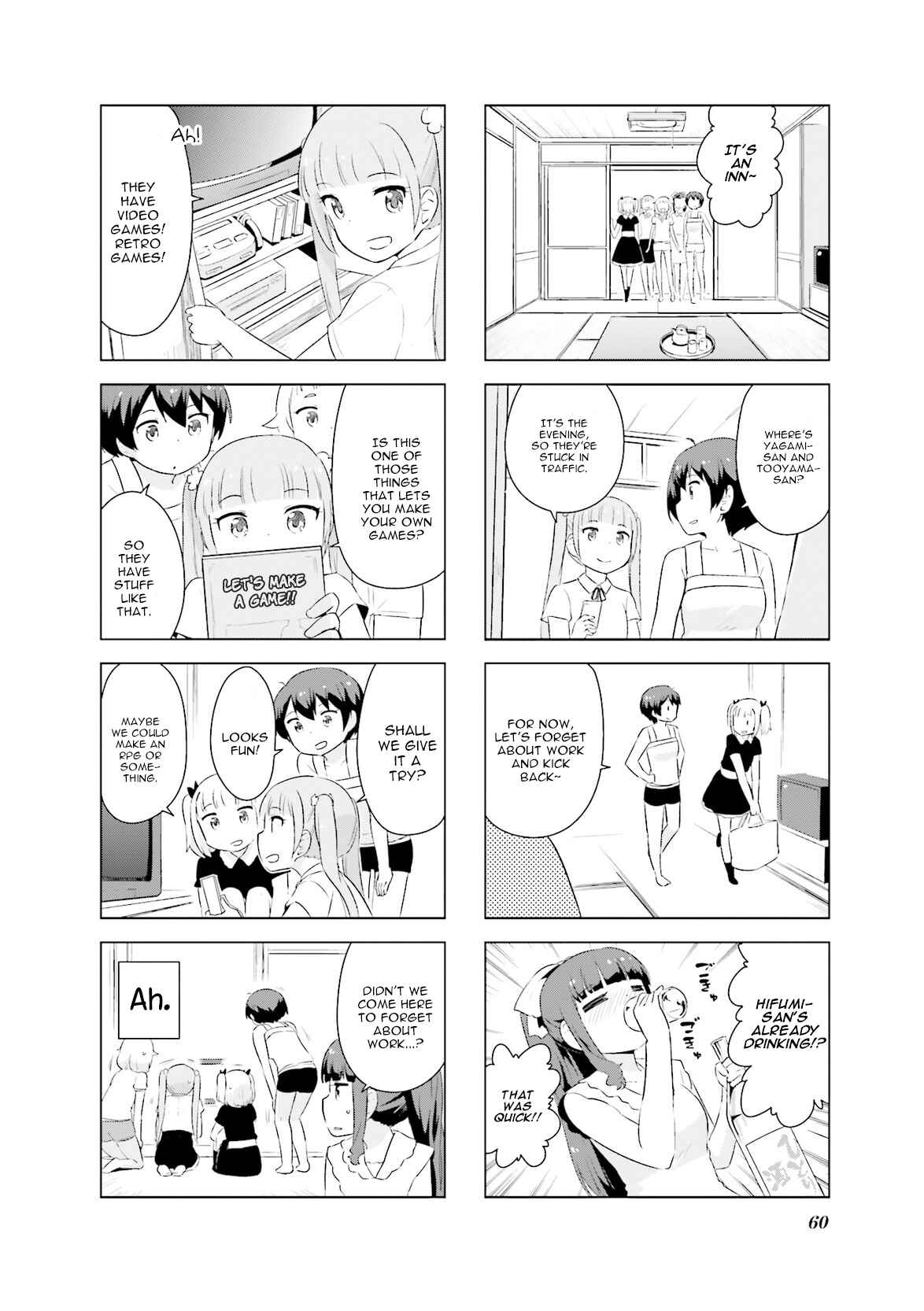 Page 4 Chapter 7 NEW GAME! Anthology Comic