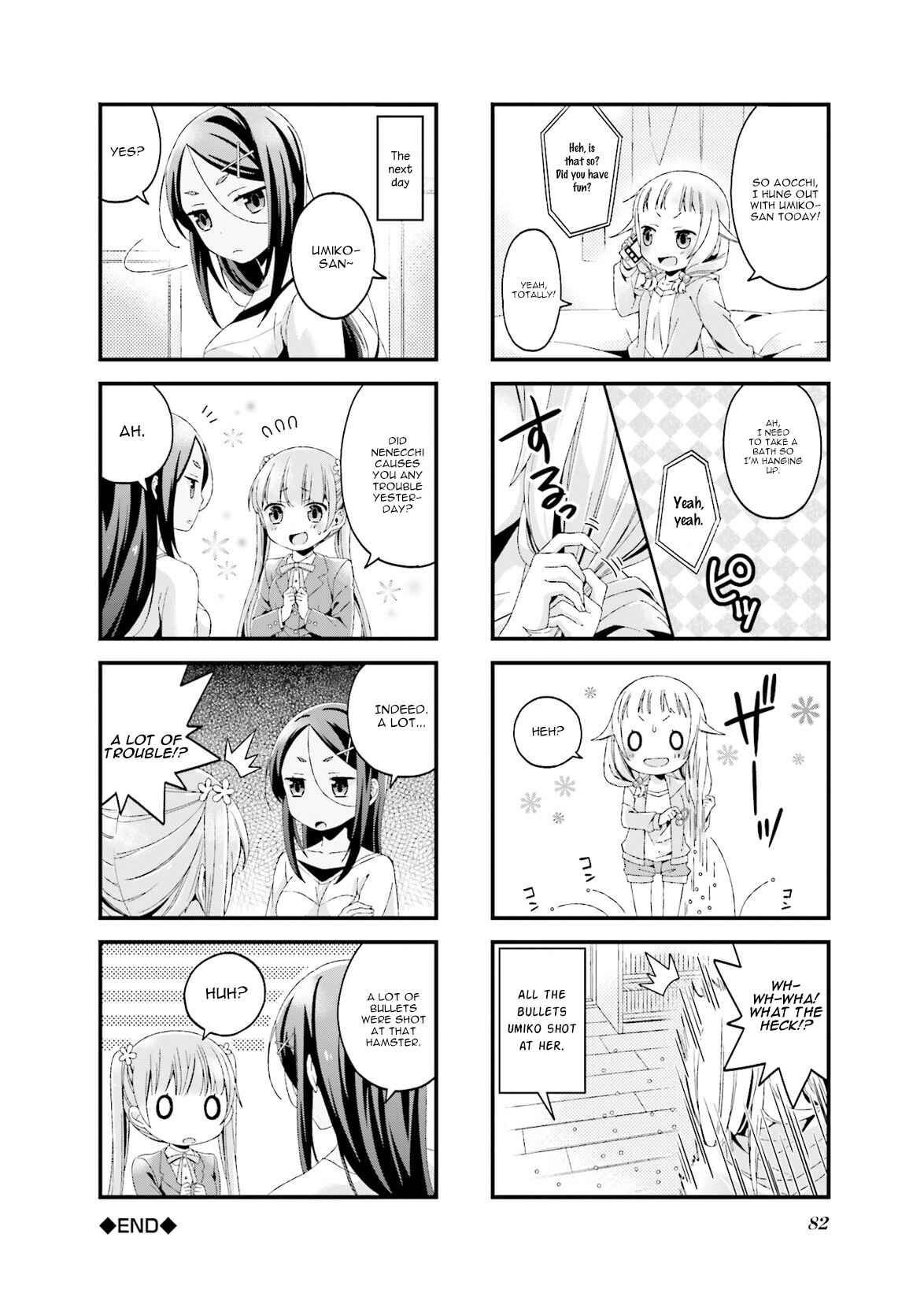Page 8 Chapter 9 NEW GAME! Anthology Comic