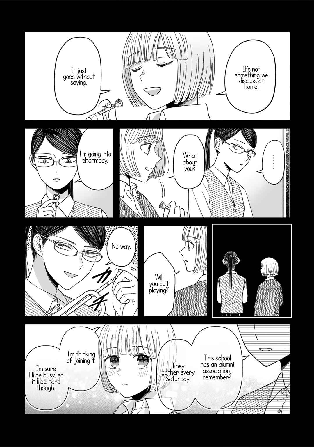 Page 12 Chapter 4 Yuri ni Hasamaru Otoko wa Shineba Ii?!