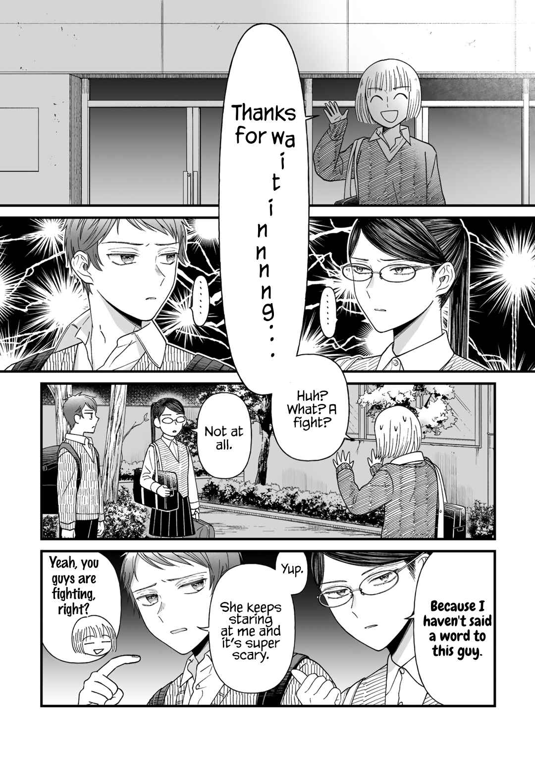 Page 8 Chapter 4 Yuri ni Hasamaru Otoko wa Shineba Ii?!